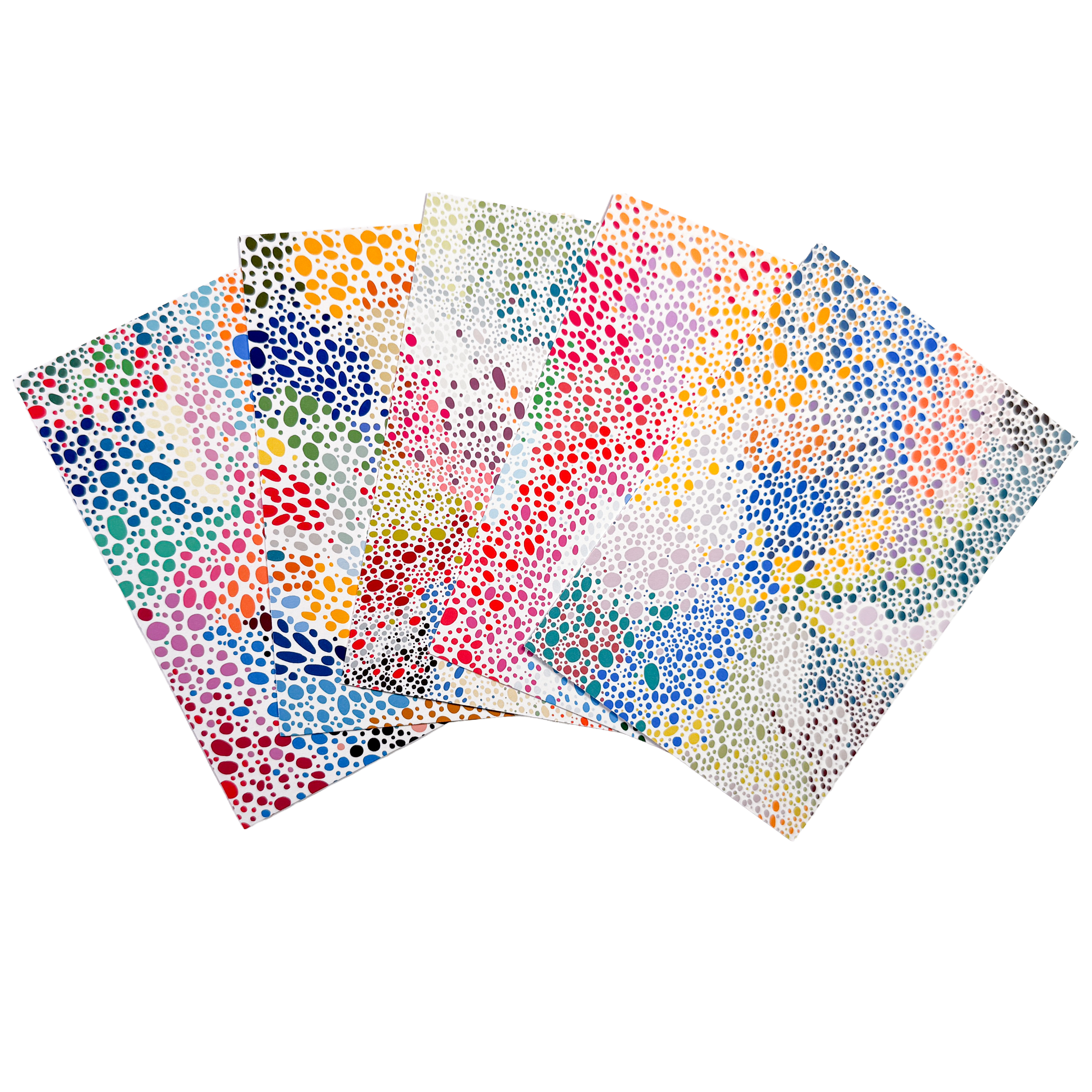 Palette Print Notecard Set of 5