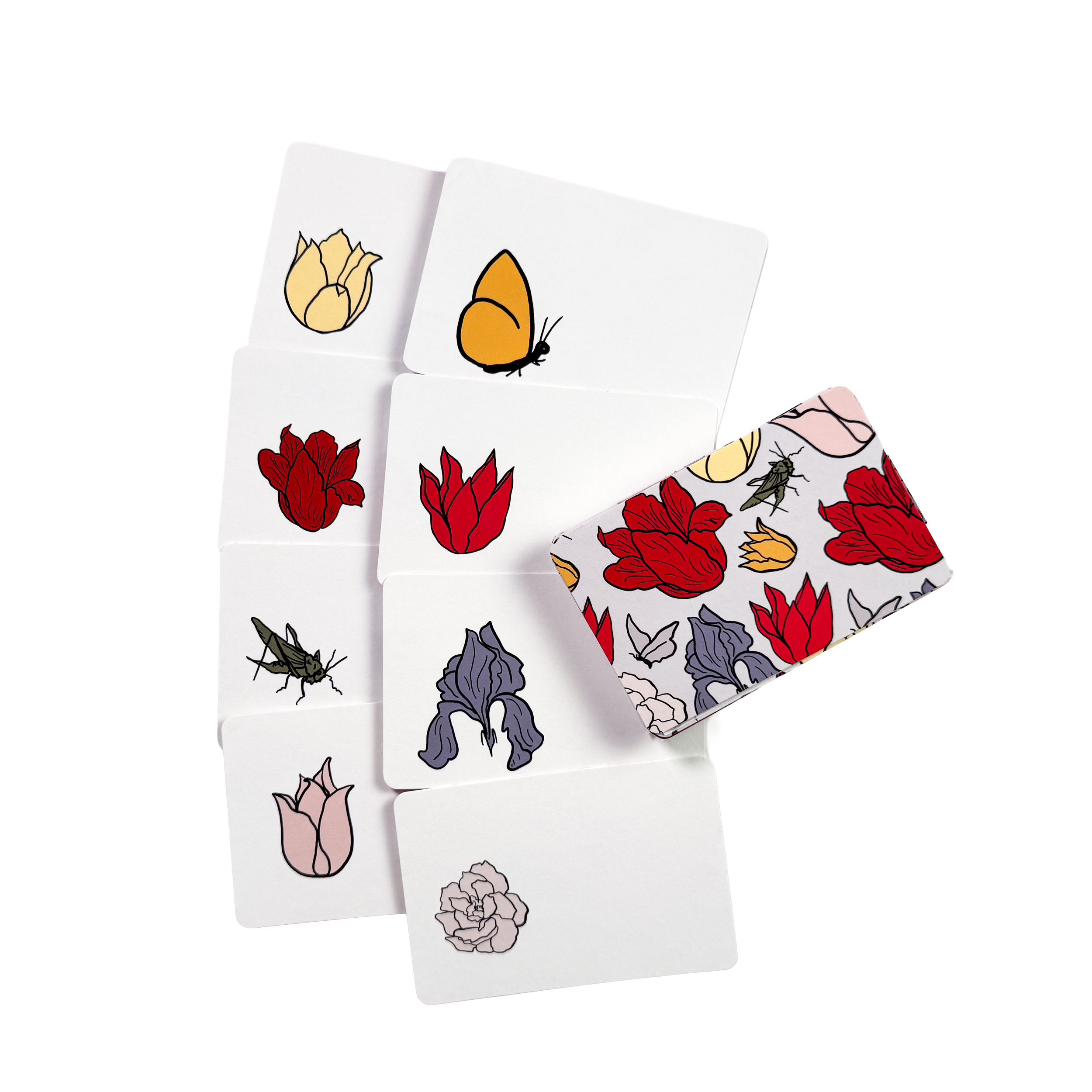 HLM Mini Cards - Dutch Florals Set of 24.png