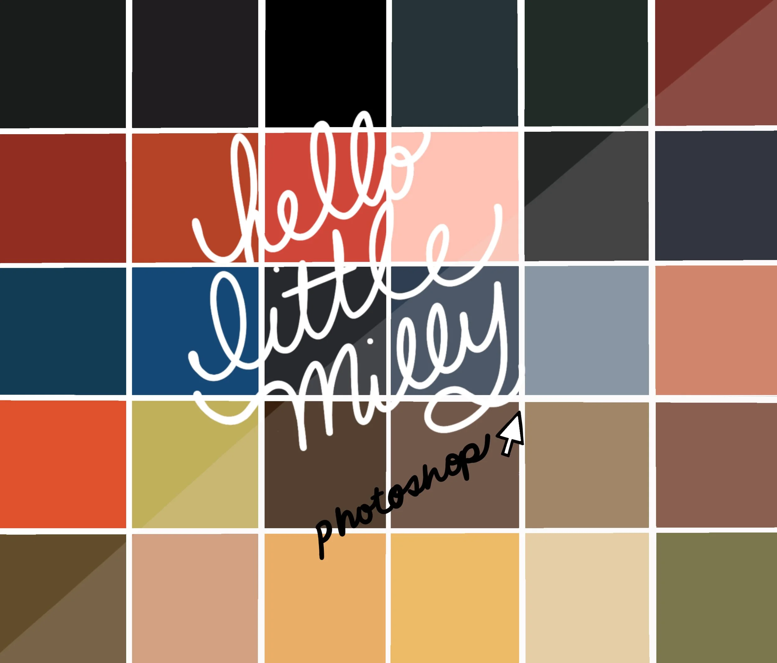 Photoshop Palette: Vermeer