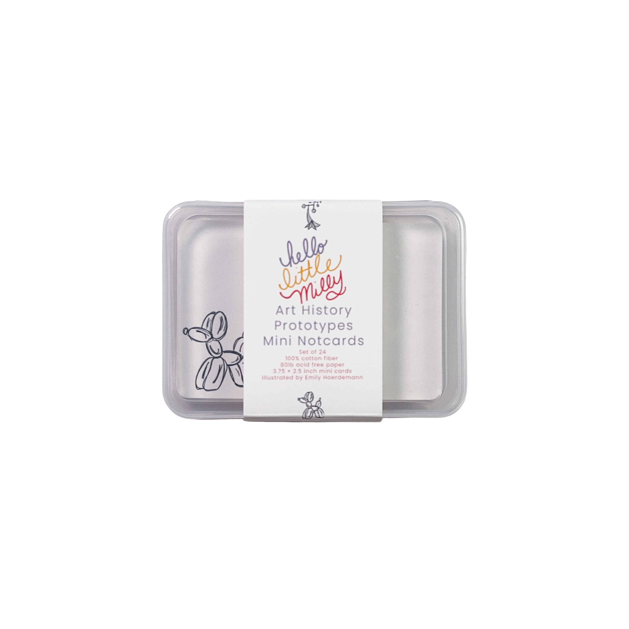Art History Prototypes Mini Cards set of 24