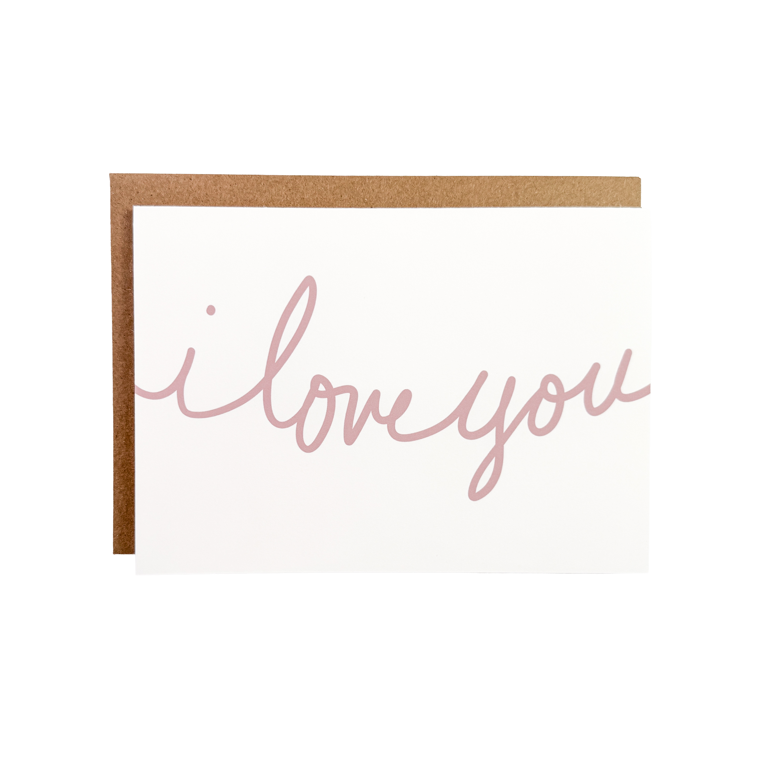 iloveyou Pastels Card