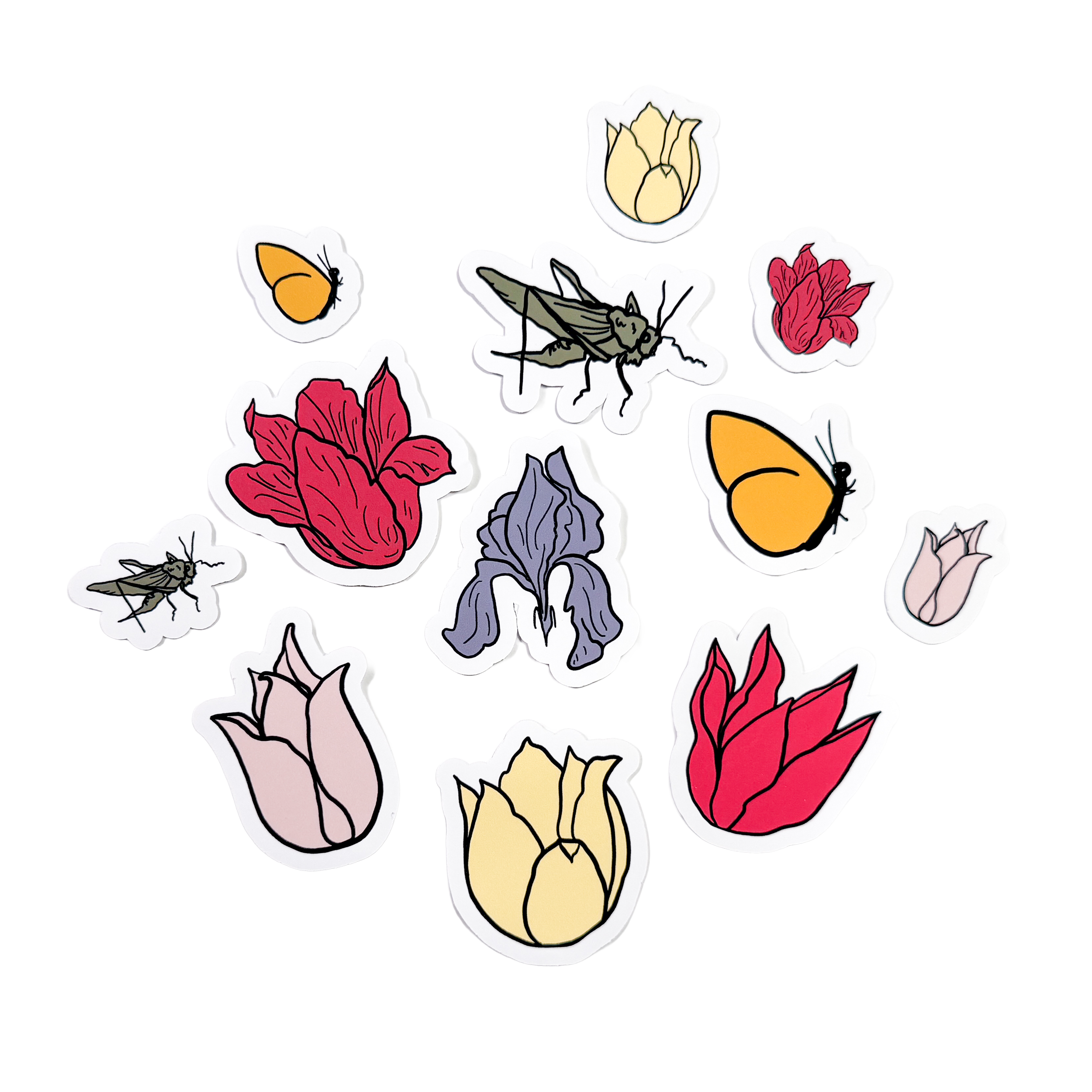 Dutch Florals Sticker Pack