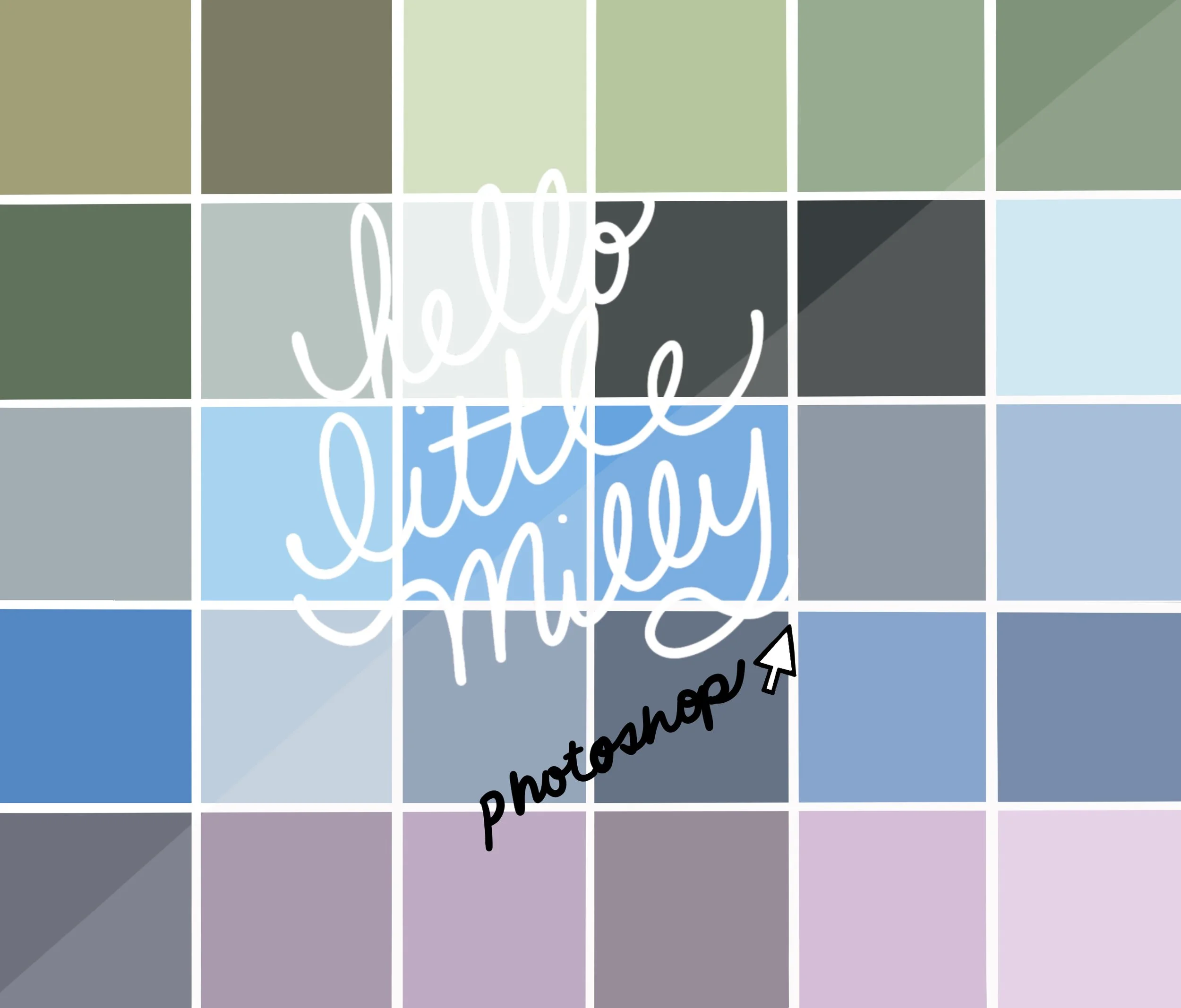 Photoshop Palette: Palm Springs II