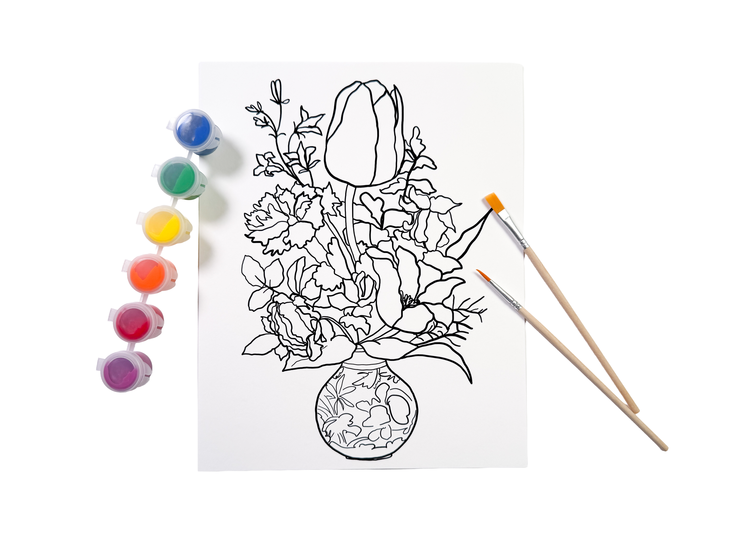 Dutch Floral XIV Painting Print