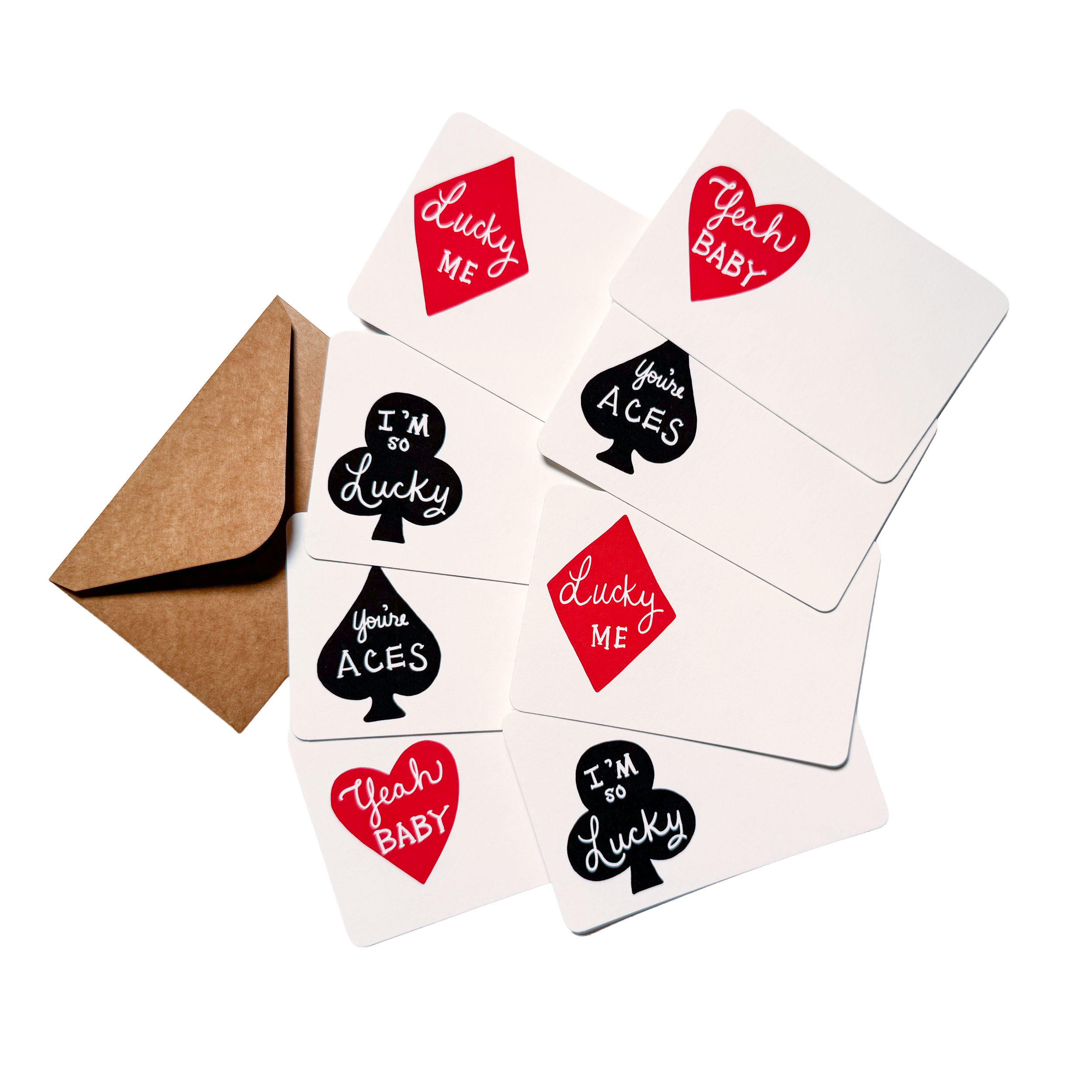 Playing Cards Mini Cards set of 8