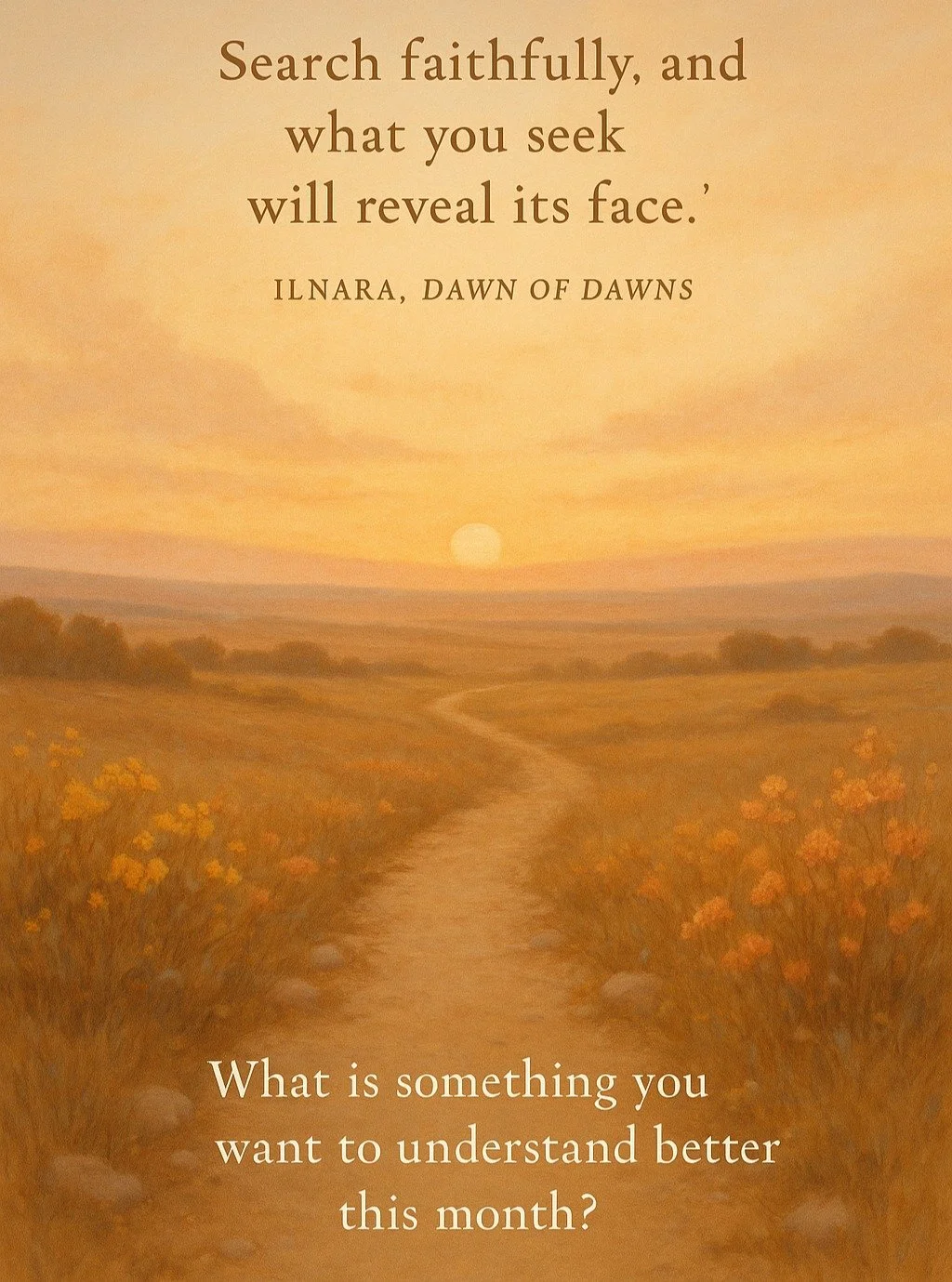 &ldquo;Most people misunderstand devotion. They think it is submission. Silence. Lowering oneself. Kneeling until the knees bruise. Devotion is not kneeling. Devotion is walking.

True devotion&hellip;is movement. It is taking the next step when you 