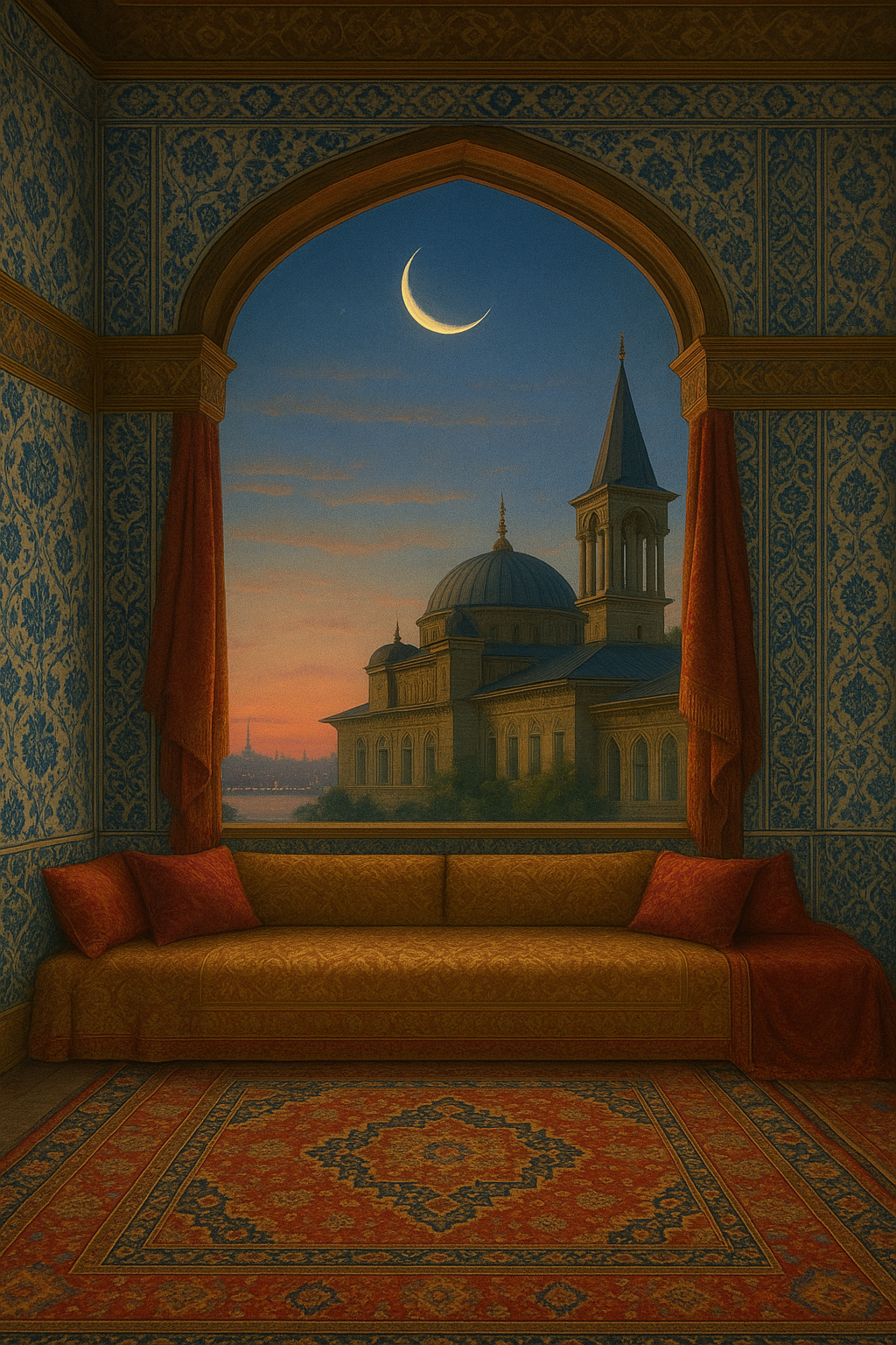 Suleiman the Magnificent and Haseki Sultan (Roxelana)