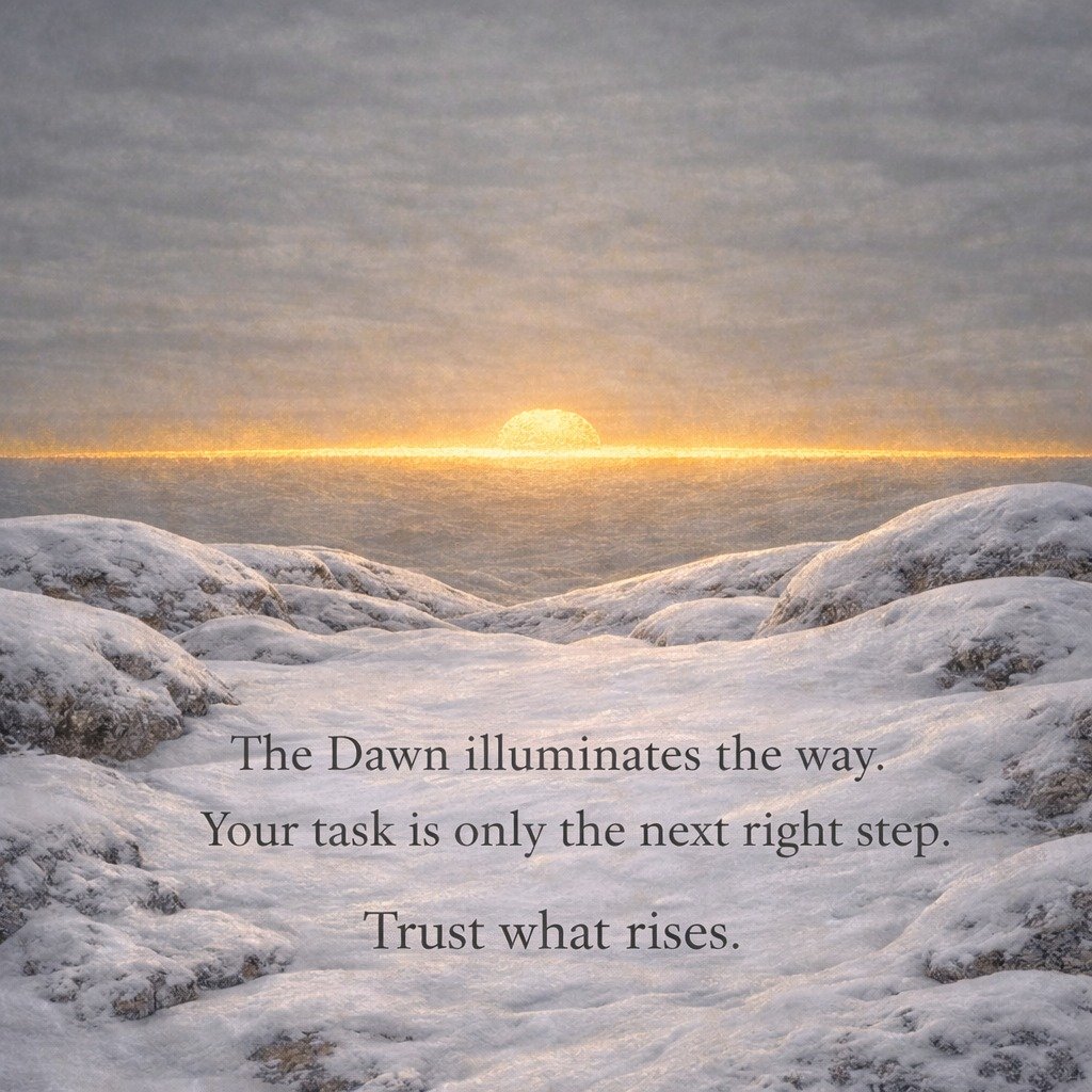 Our lives unfold and are shaped through endurance.