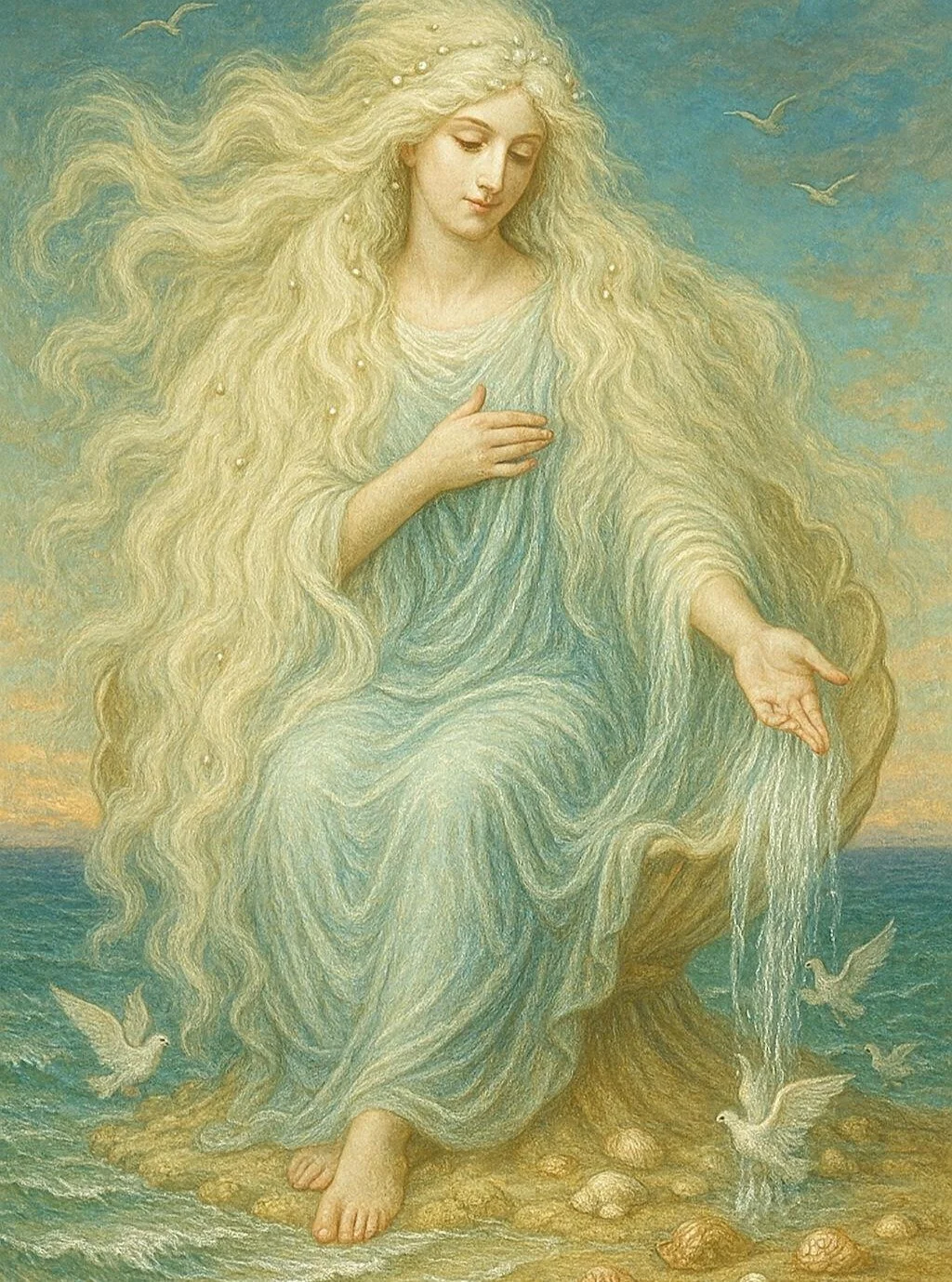 Aphrodite, Guan Yin, &amp; Dawn of Dawns
Holy Water
Holy Compassion
Holy Light

#DawnofDawns