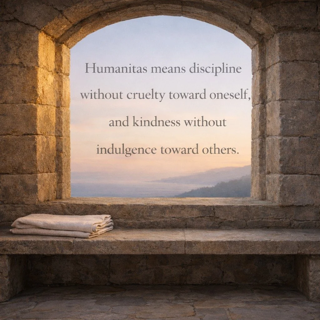 True discipline speaks quietly. It says:
&ldquo;Begin again.&rdquo;
&ldquo;Enough for today.&rdquo;
&ldquo;Rest is permitted.&rdquo;
&ldquo;Tomorrow remains.&rdquo;

#StoicWisdom