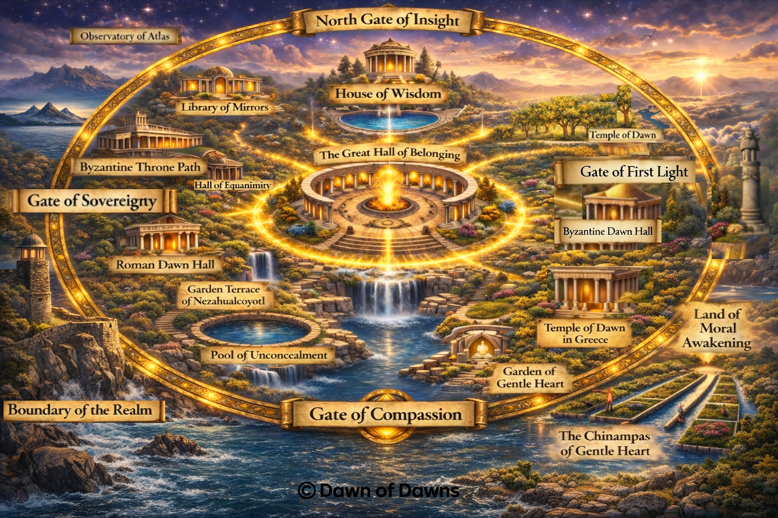 World of Belonging Map