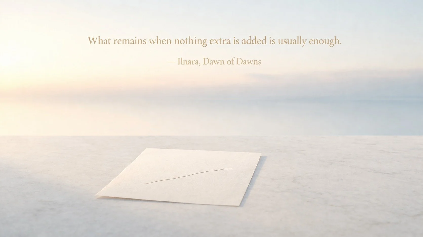 What becomes clear when gently seen

 #Still #Quiet #Contemplative #Dawn