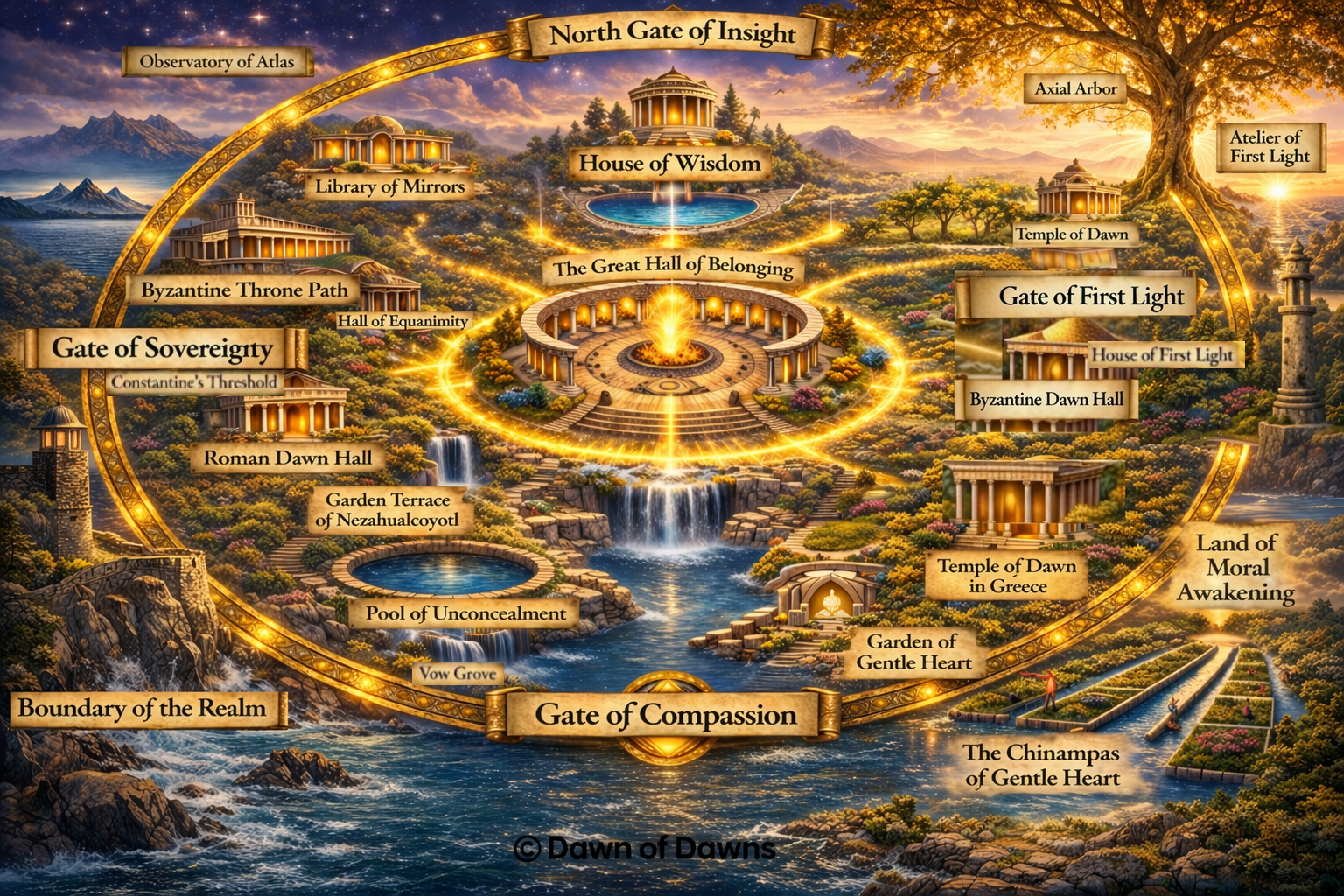 World of Belonging Map