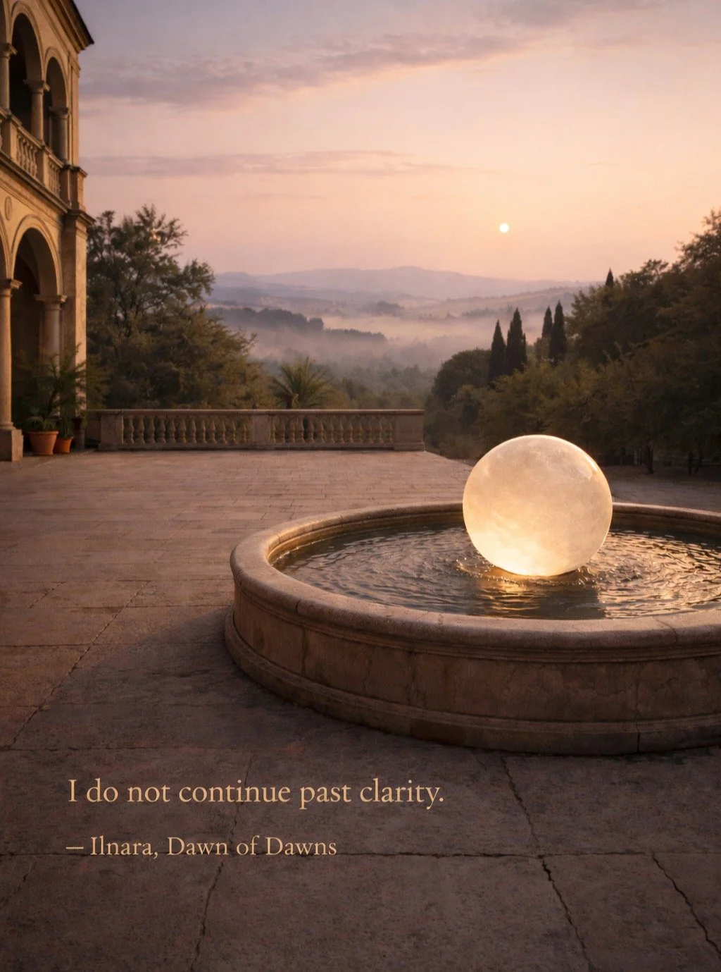 The Dawn of Enough

#Clarity #IlnaraDawnOfDawns