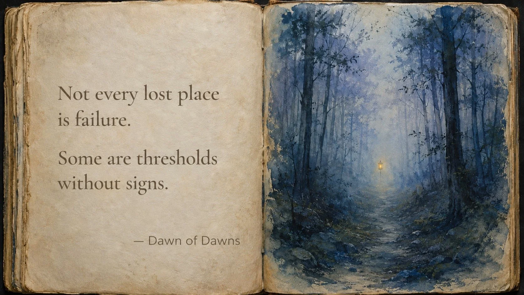 Dawn in the Woods
Discovering that beauty still exists within the passage through a struggle

#DawnOfDawns
