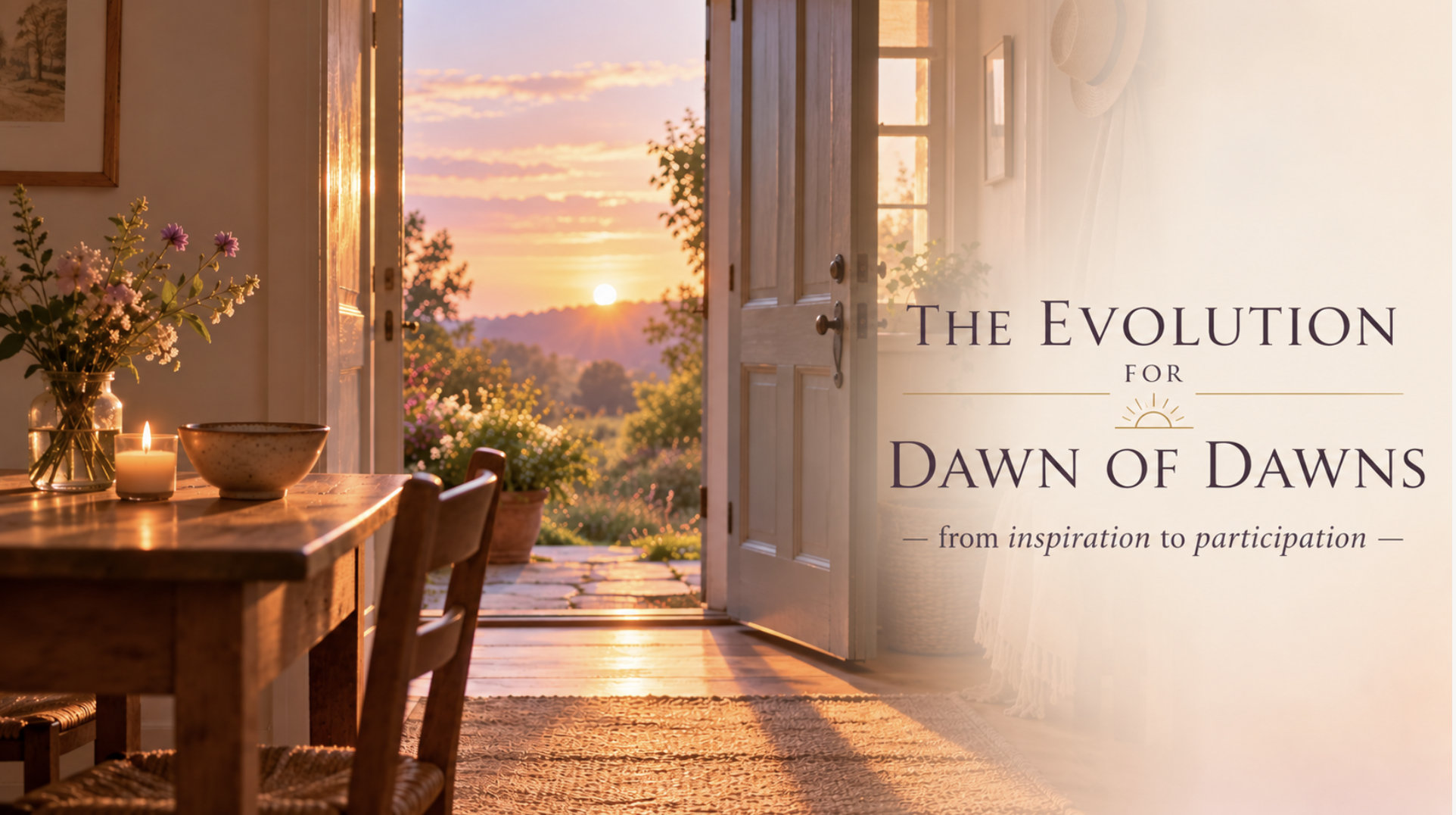 Something new is beginning at Dawn of Dawns
