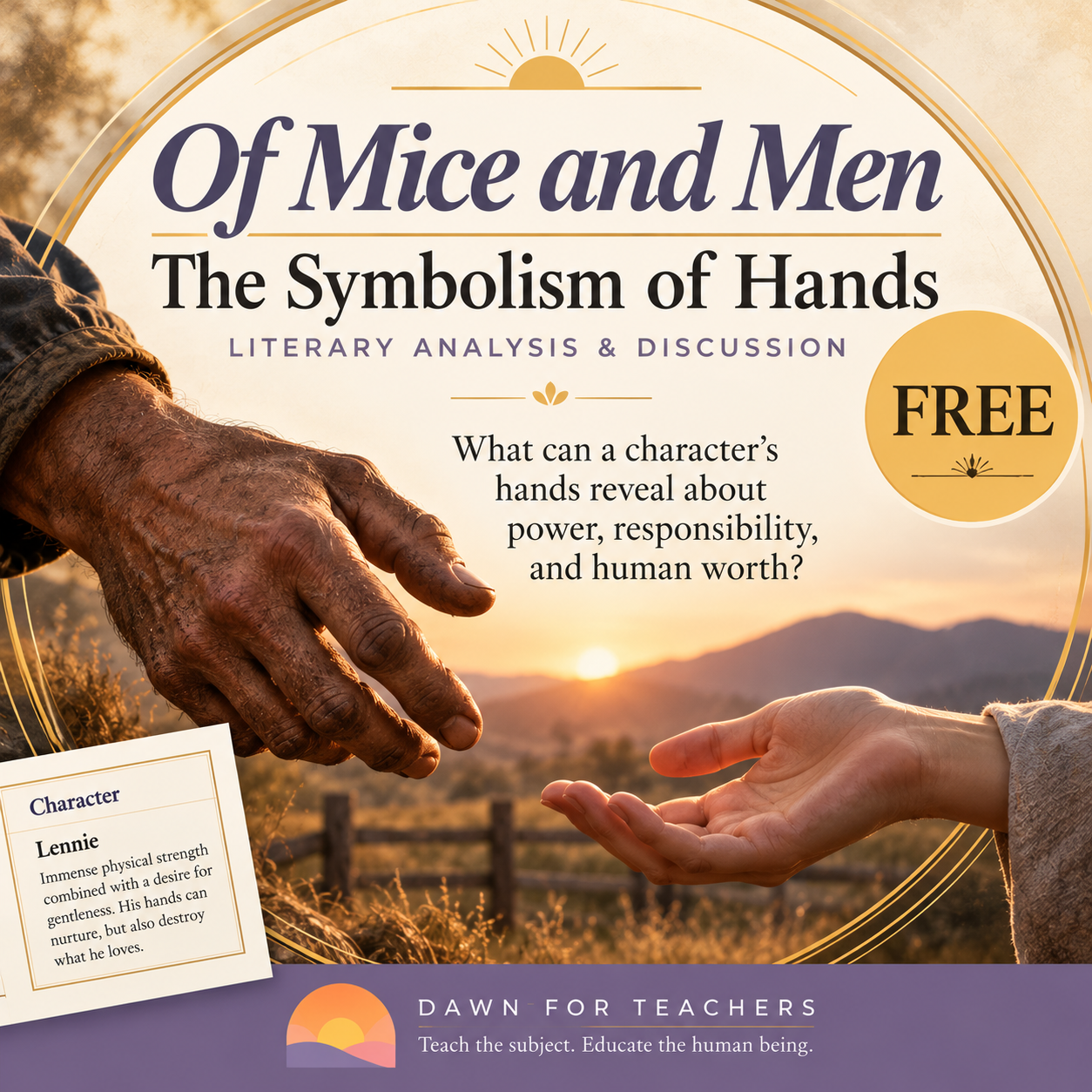 Of Mice and Men_ Hand Symbolism Main Cover.png