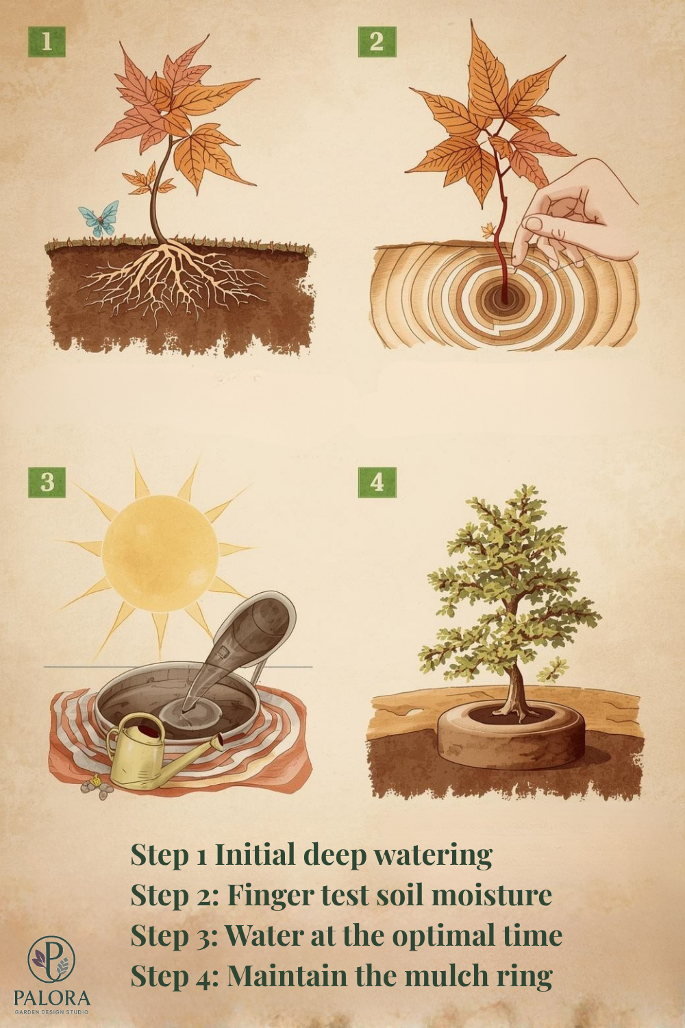 Watering Newly Planted Japanese Maples in Zone 7: The First-Summer Protocol