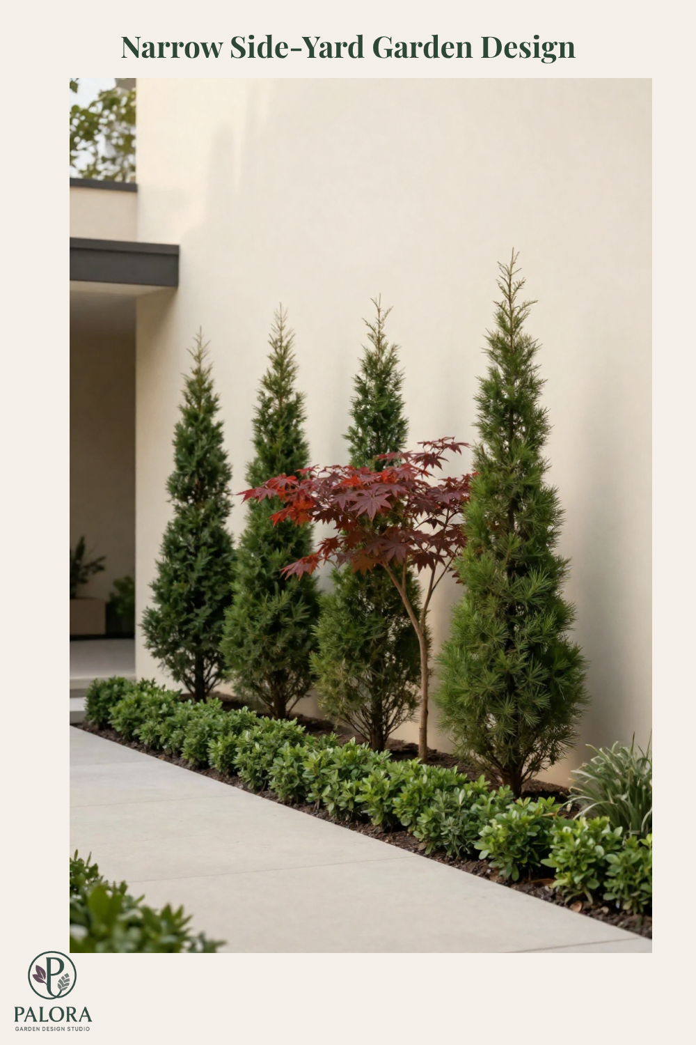 Designing a Side-Yard Garden in Zone 7: Narrow Beds, Strong Lines