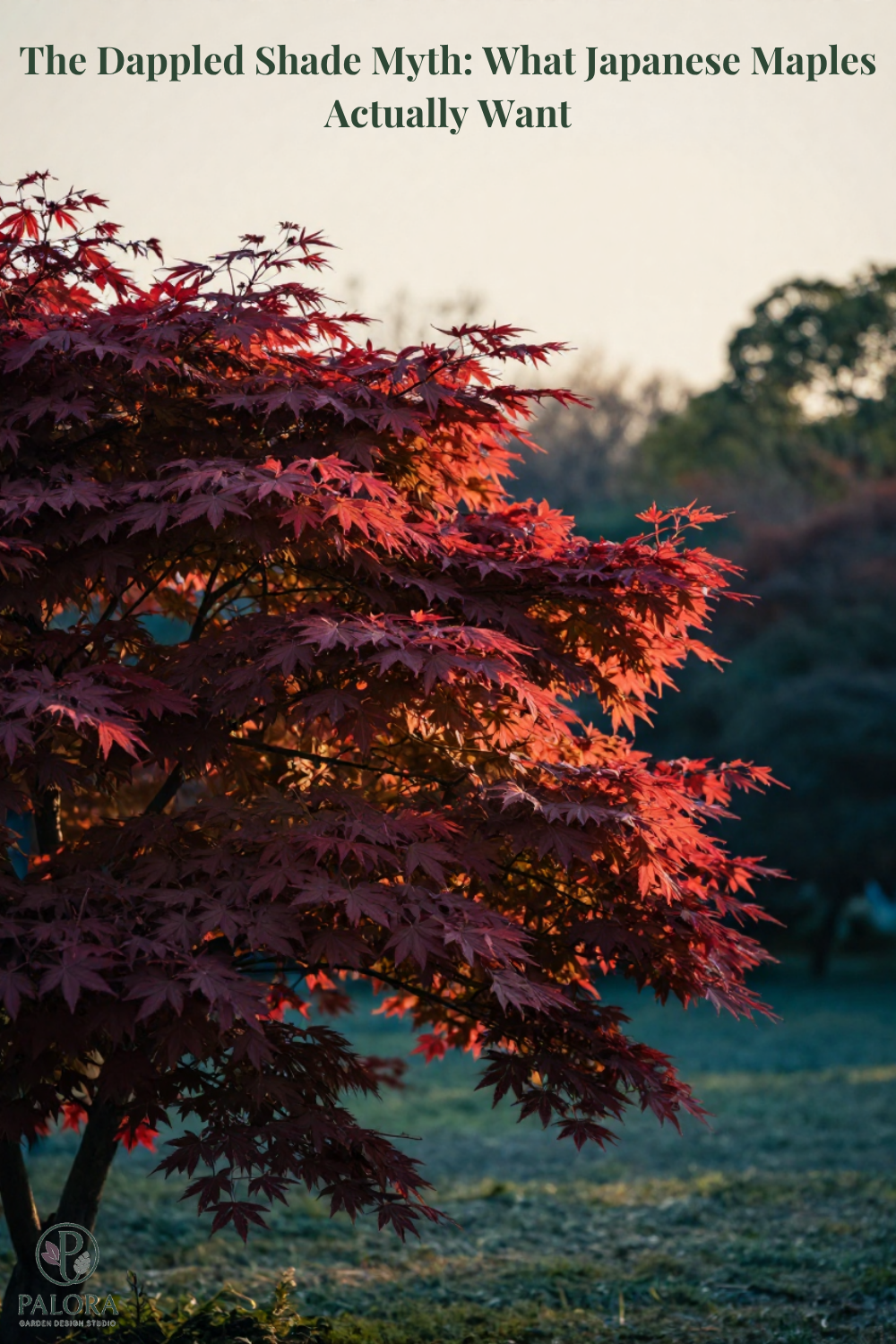 The Dappled Shade Myth: What Japanese Maples Actually Want