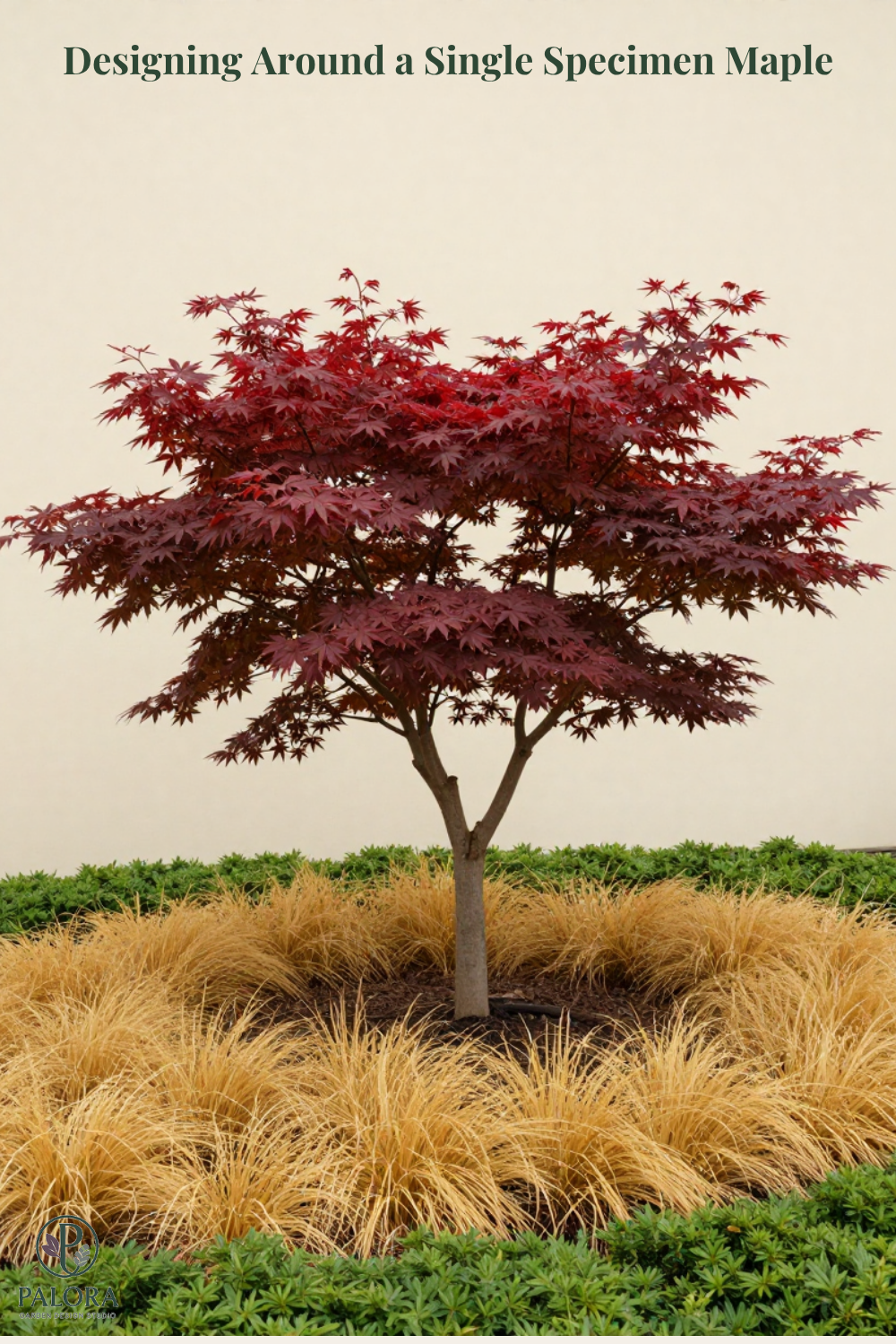 Designing Around a Single Specimen Maple