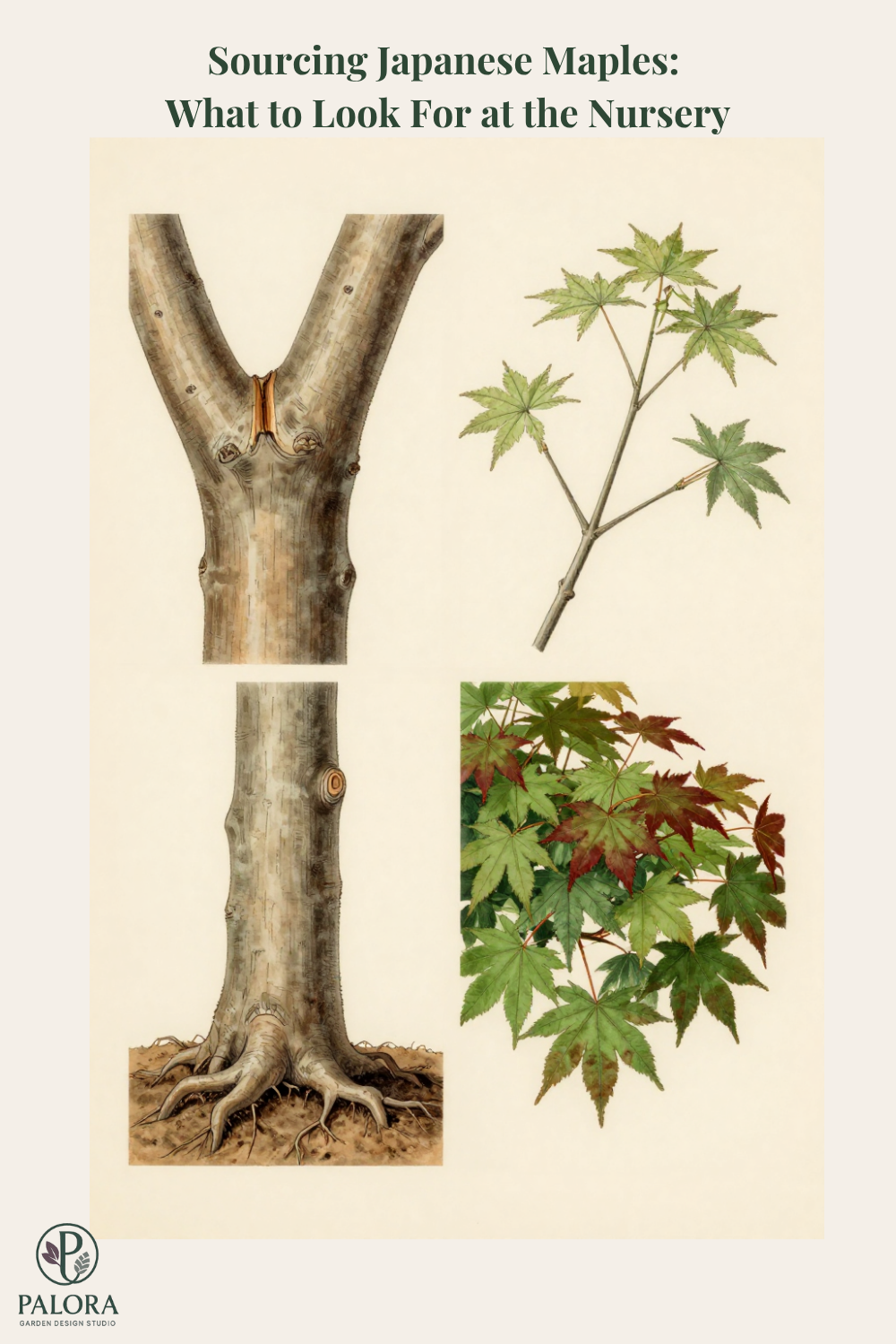 Sourcing Japanese Maples: What to Look For at the Nursery