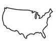 United States map