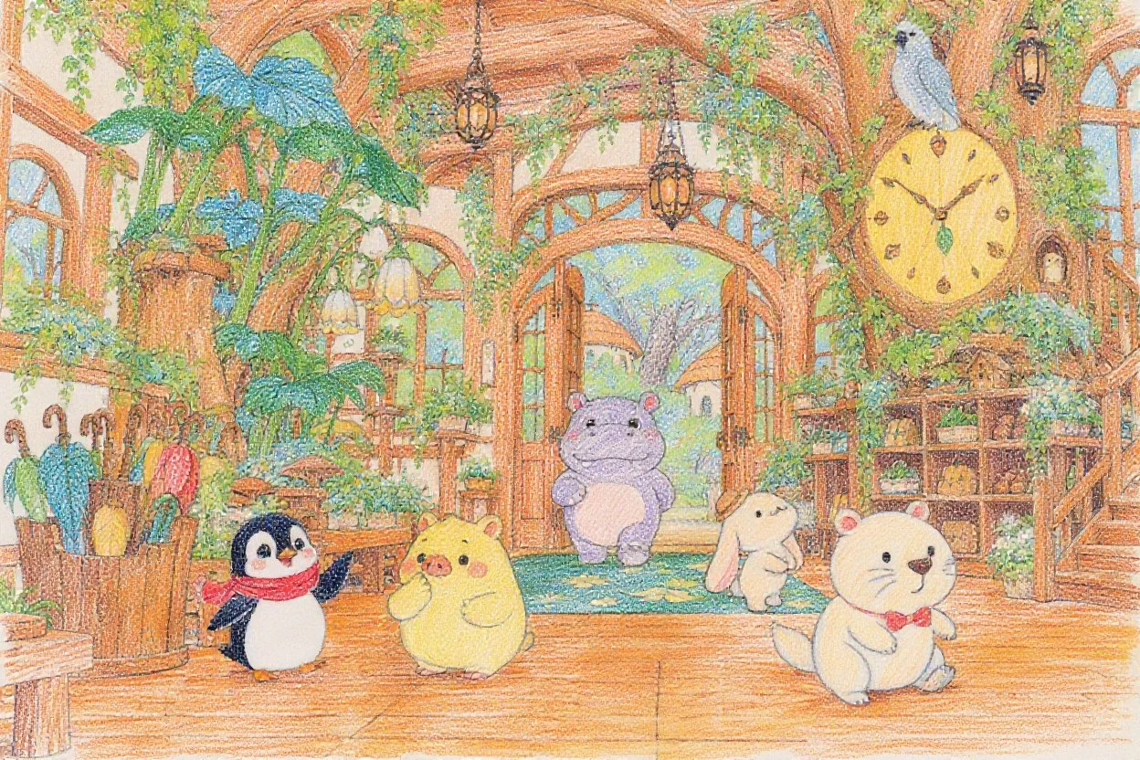 朝早くきなりちゃんは登校　皆来たよ！