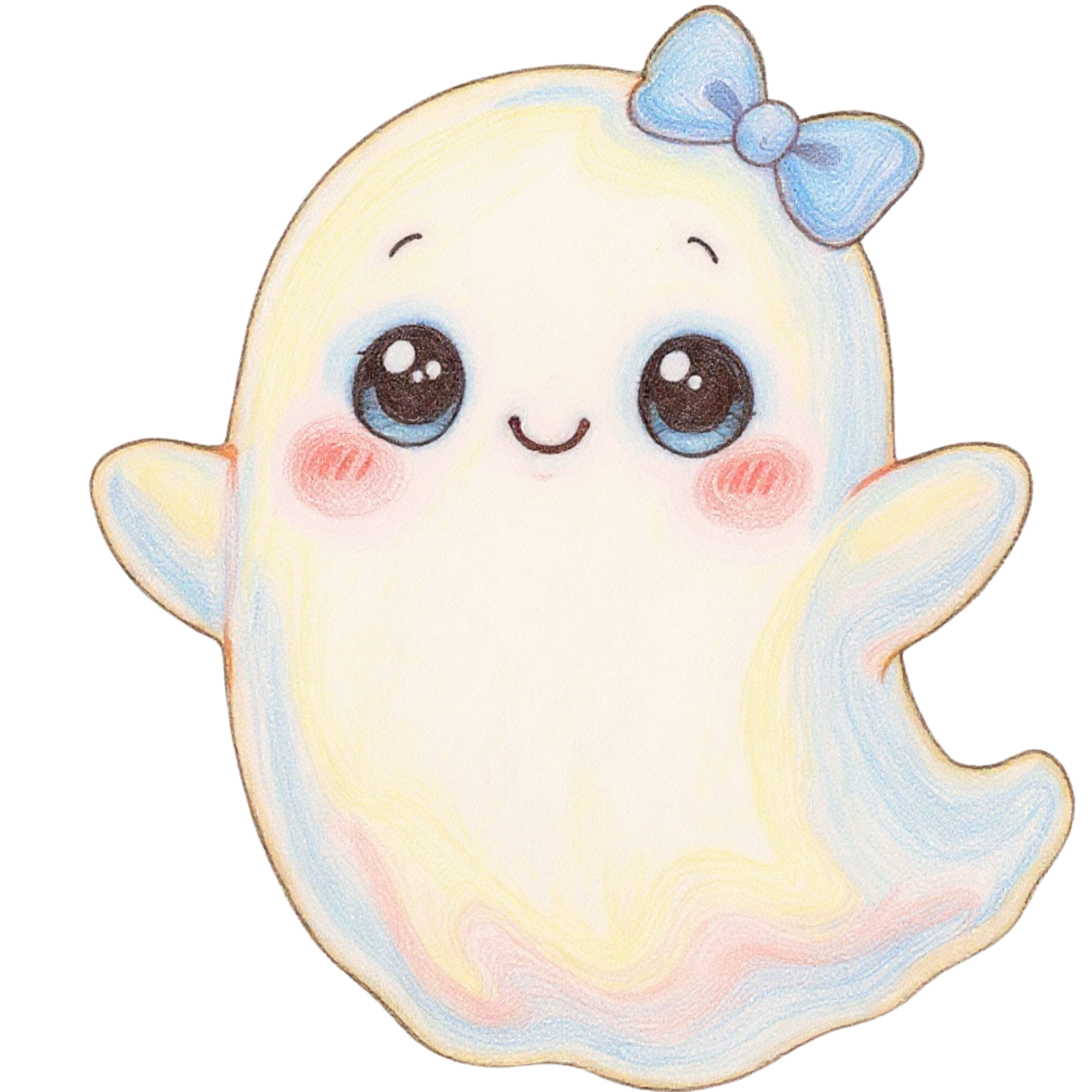 お化けのましろちゃん。シロちゃんの妹。夜と夢が大好物。