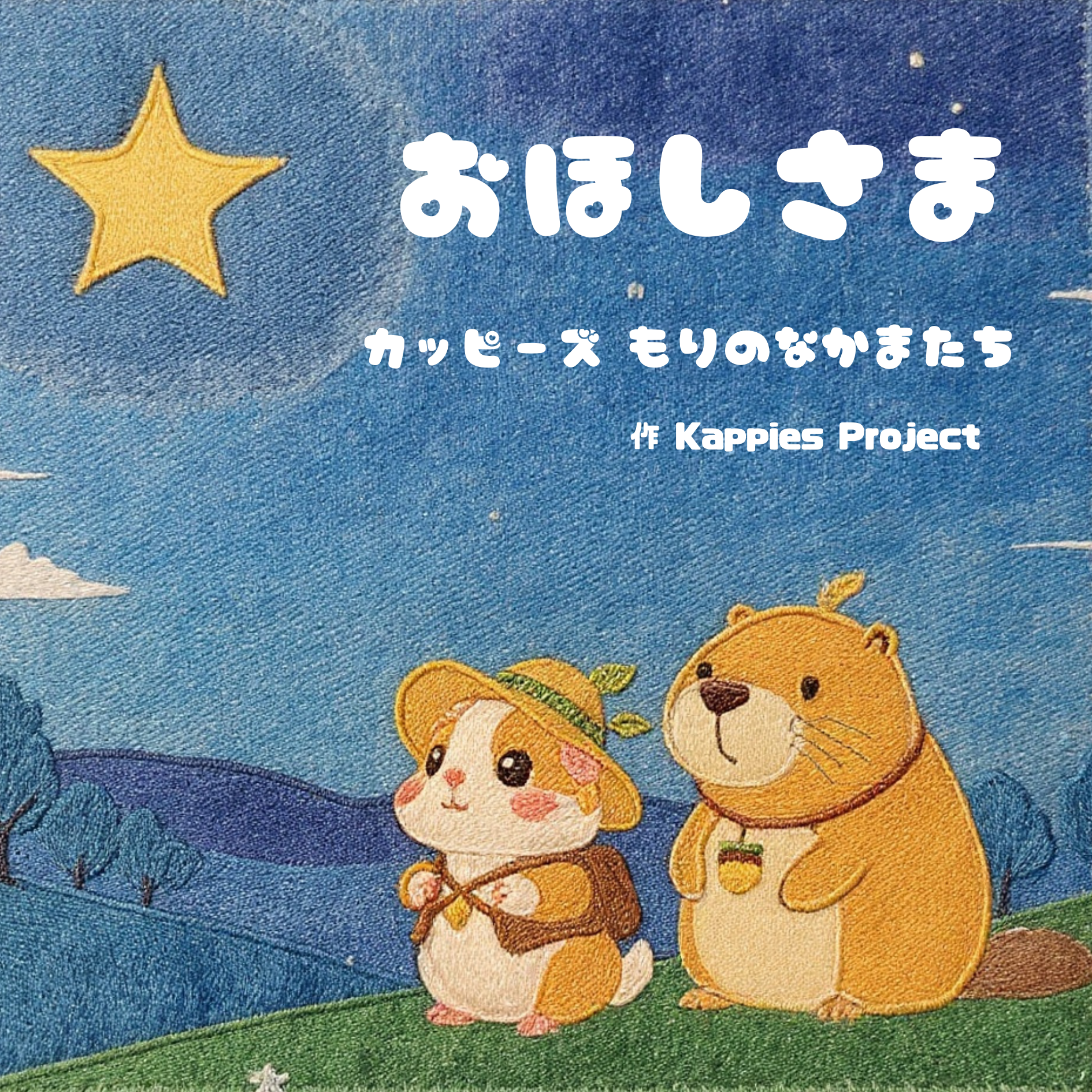 お星さまの絵本表紙かぴ