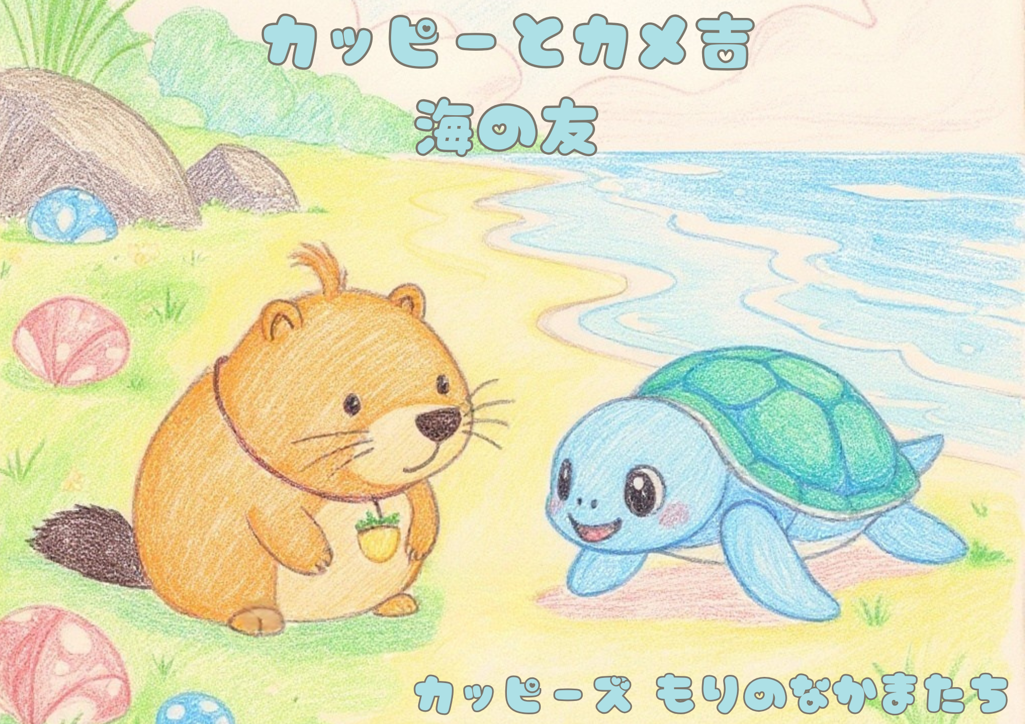 カッピーとカメきち　海の友