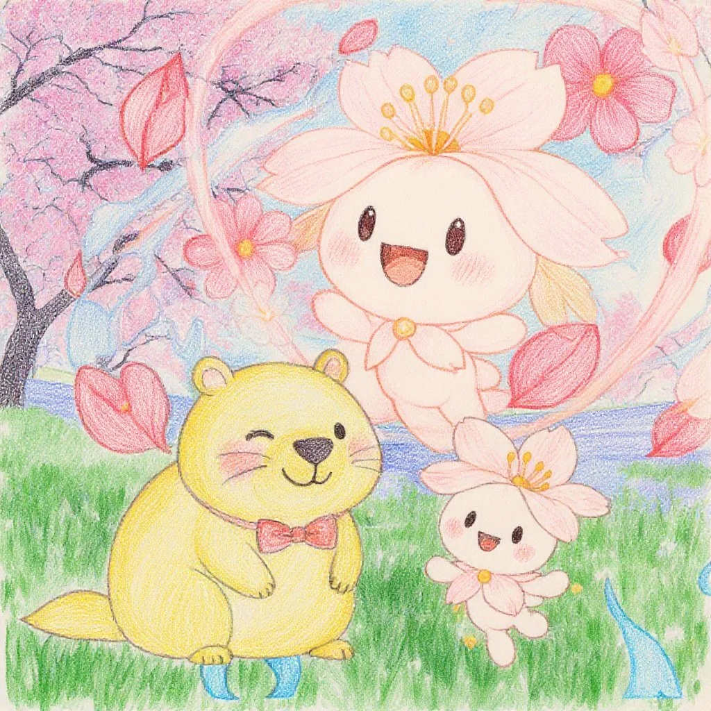 きなりちゃんとさくらっこ