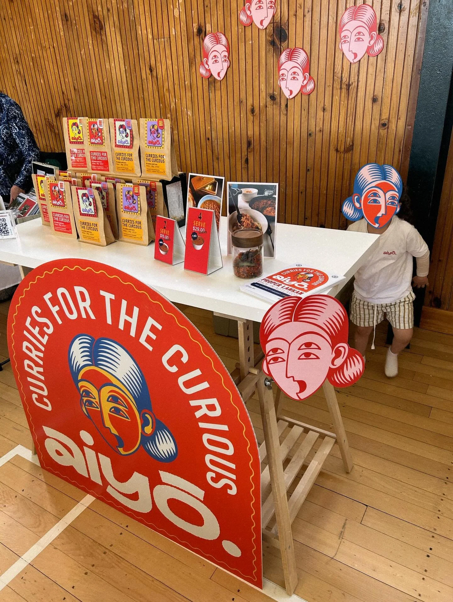 Our smallest stallholder took charge today&hellip; and honestly, we might be out of a job.

Turns out being 2 feet tall and endlessly chatty makes for great customer relations. She&rsquo;s growing up in the middle of it all, and we couldn&rsquo;t be 