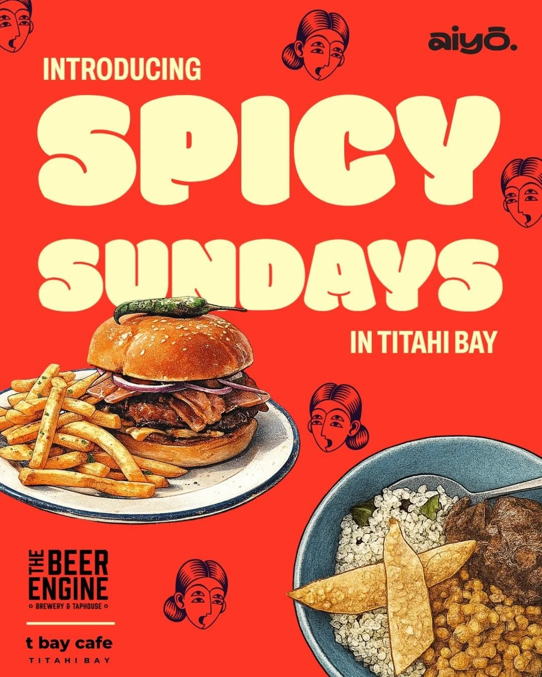 🔥 Spicy Sundays: it begins.
Together with our good mates at The Beer Engine and T Bay Caf&eacute;, we&rsquo;re kicking off a new monthly ritual: bold Sri Lankan heat, tropical ice coffees, and signature pints, all happening right here on Whitehouse 