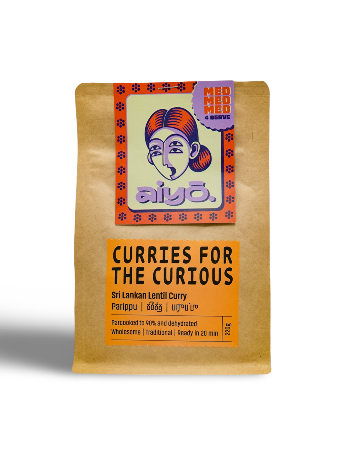 Lentil Curry – 4 Serve