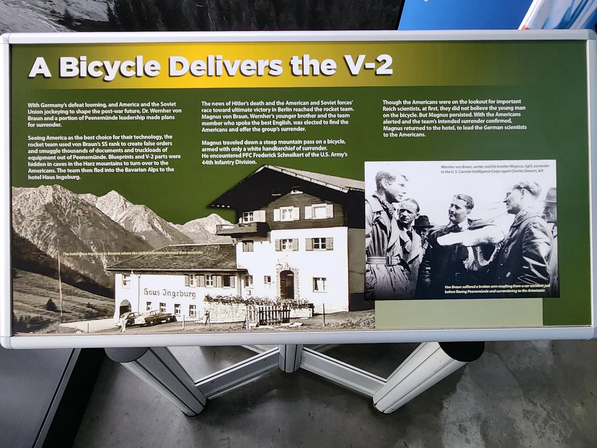 U.S. Space & Rocket Center museum exhibit