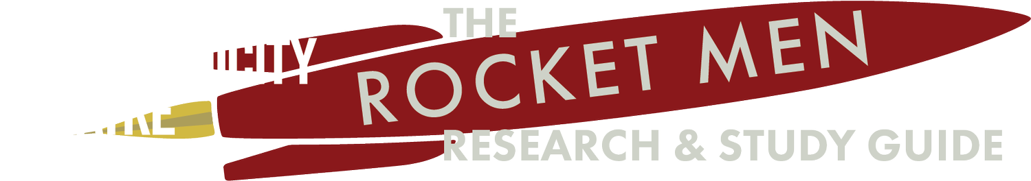 The Rocket Men Research &amp; Study Guide: Synchronicity Theatre