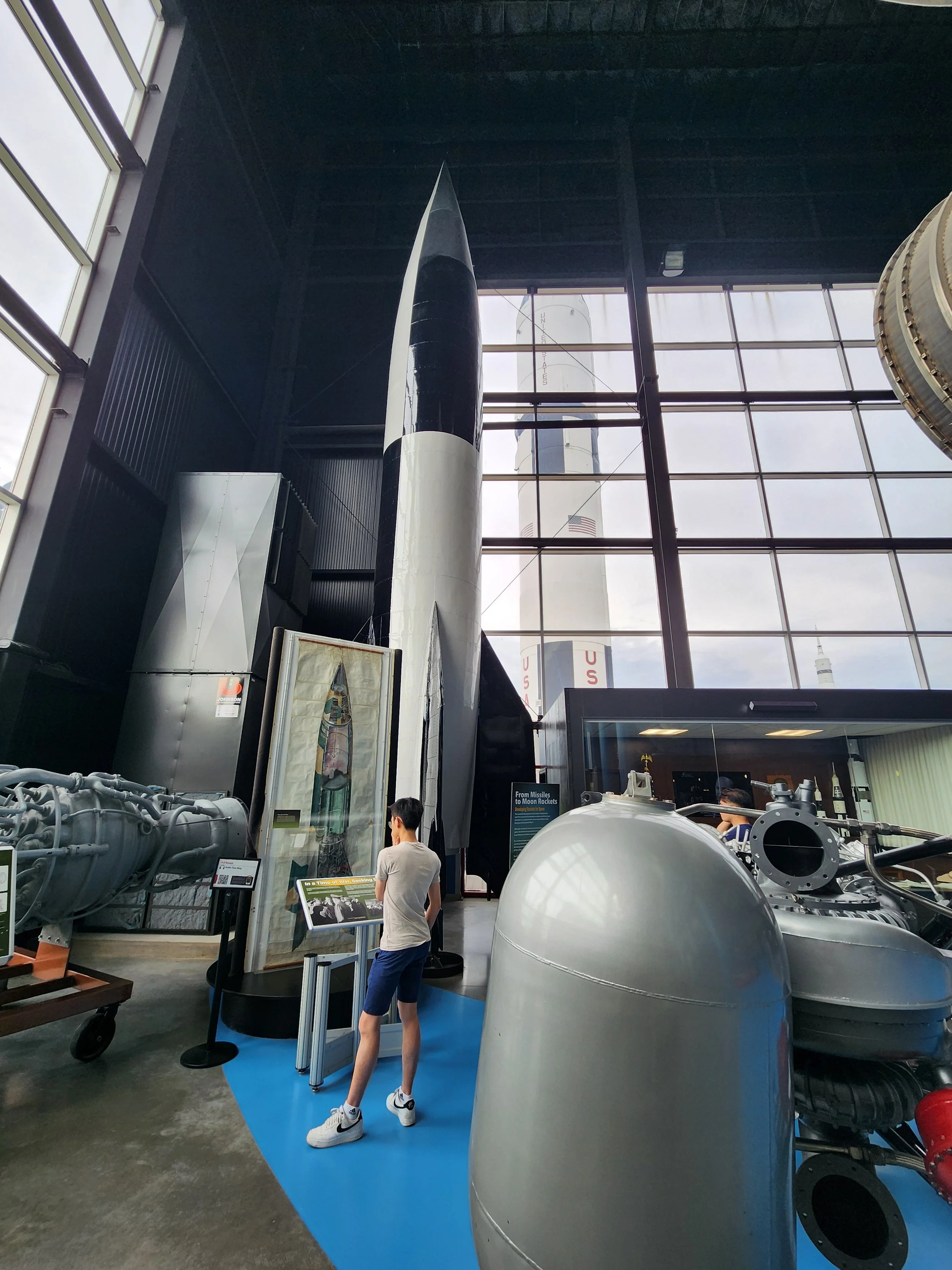 U.S. Space & Rocket Center museum exhibit