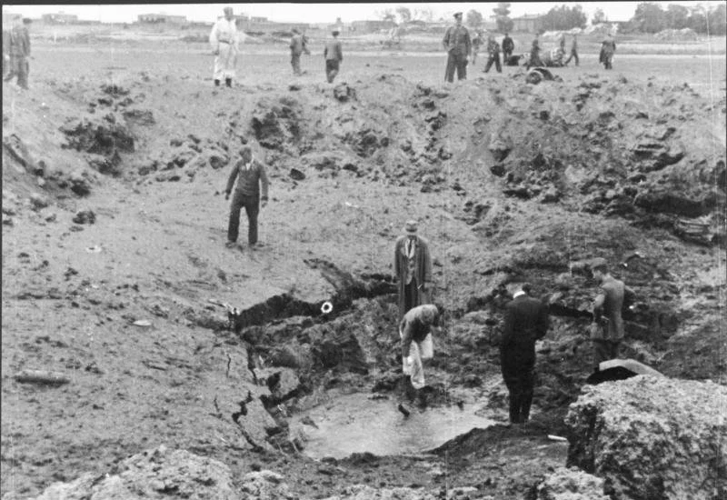 Impact crater, Peenemünde