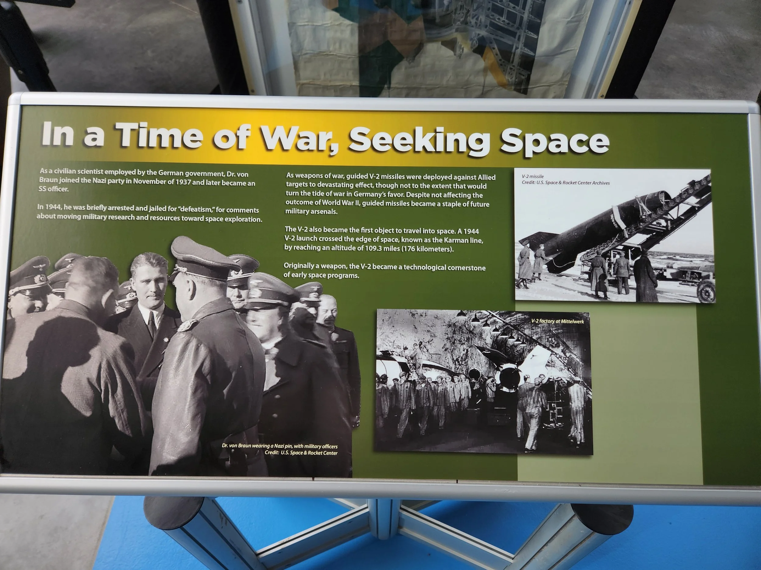 U.S. Space & Rocket Center museum exhibit