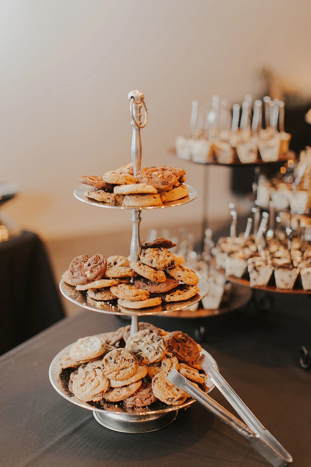 (2) 3-tiered dessert stands