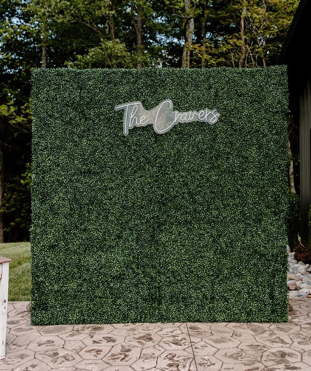 (1) 8' x 8' greenery wall