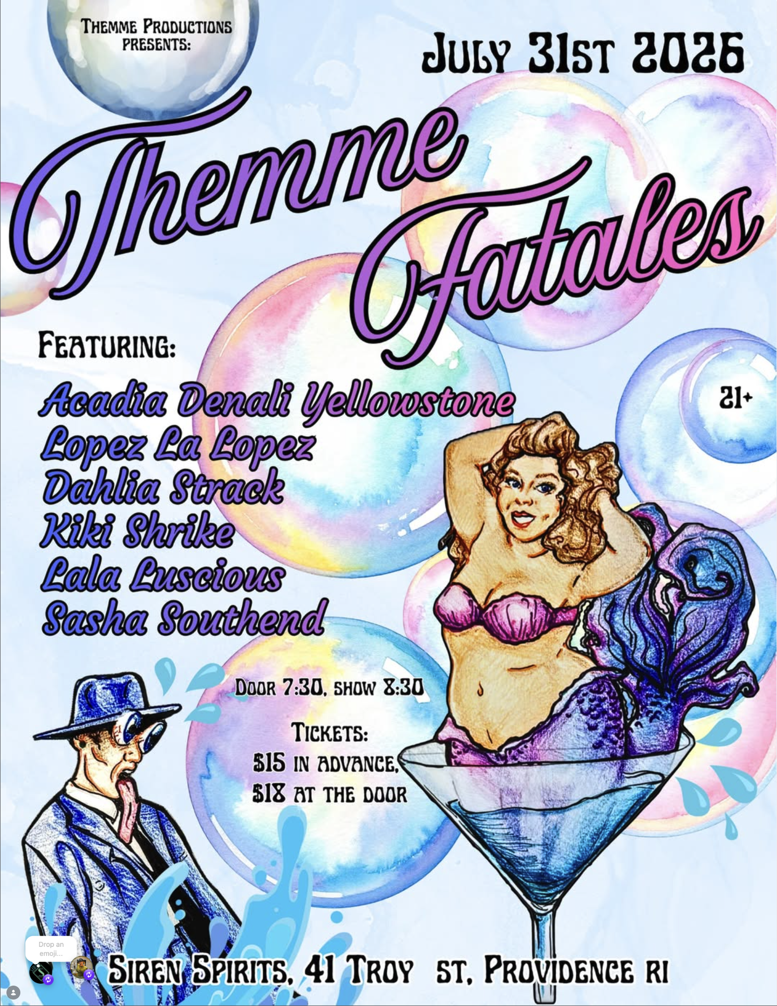Burlesque Night!