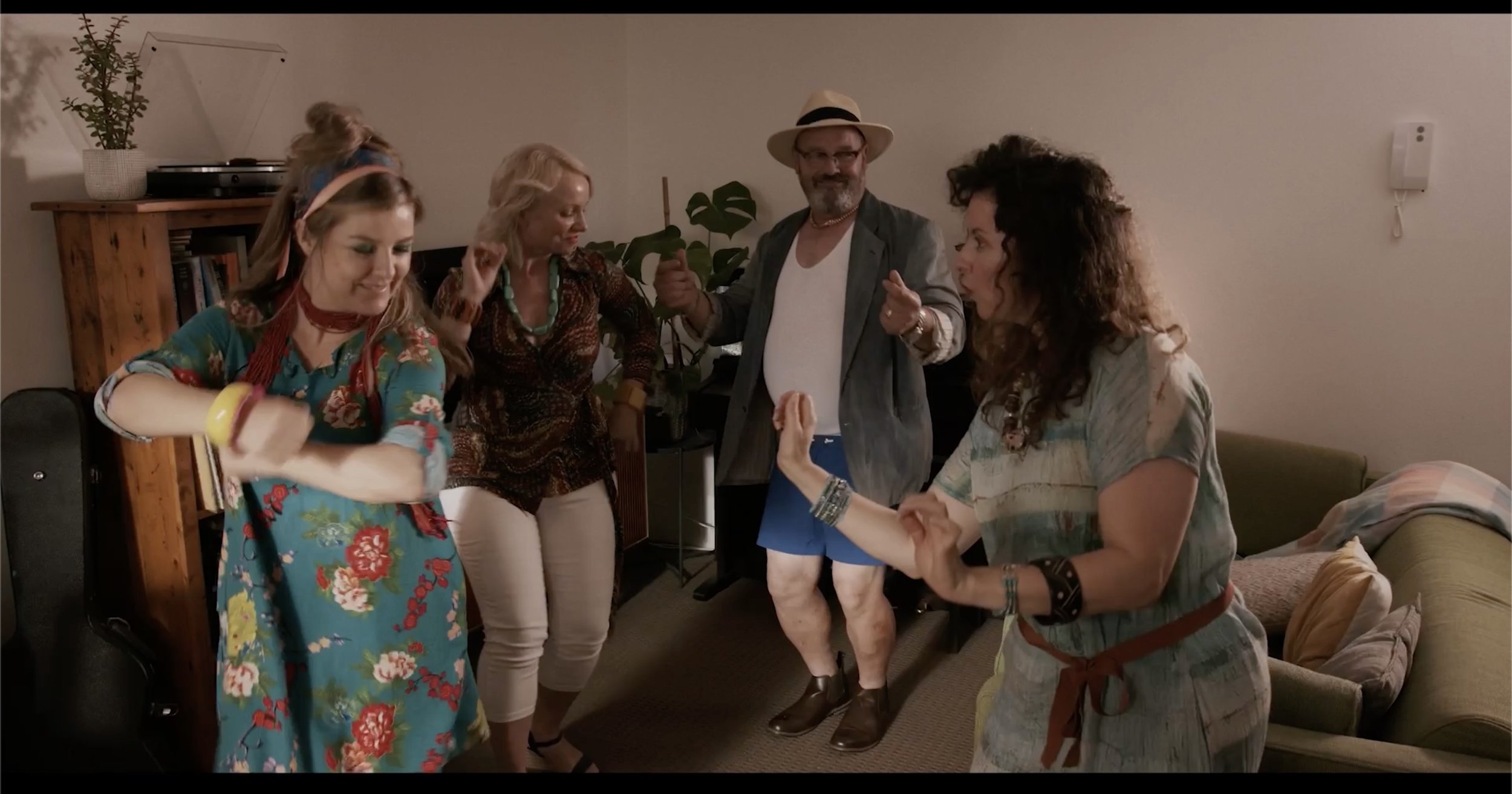 The Don with Janice (Felicity Jurd), Anne (Monica Brian) & Beth (Megan Caratti)