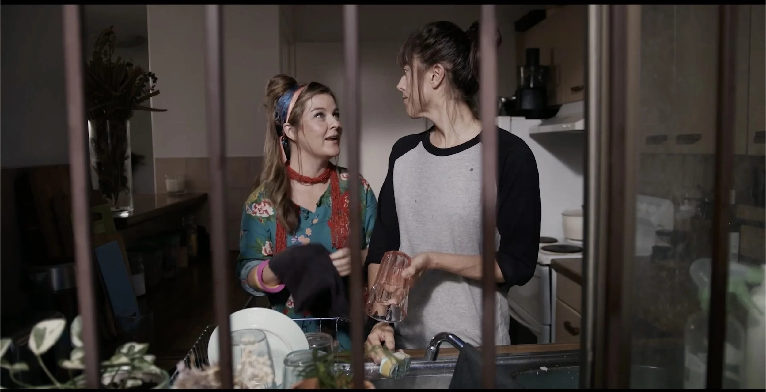 Janice (Felicity Jurd) abandons Maggie (Amanda Maple-Brown) again