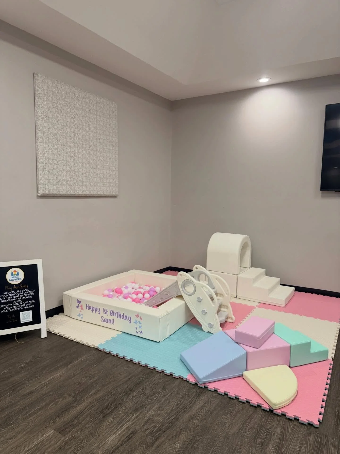 Soft play = instant party upgrade 💕
The perfect setup for your little one&rsquo;s big day 🎉