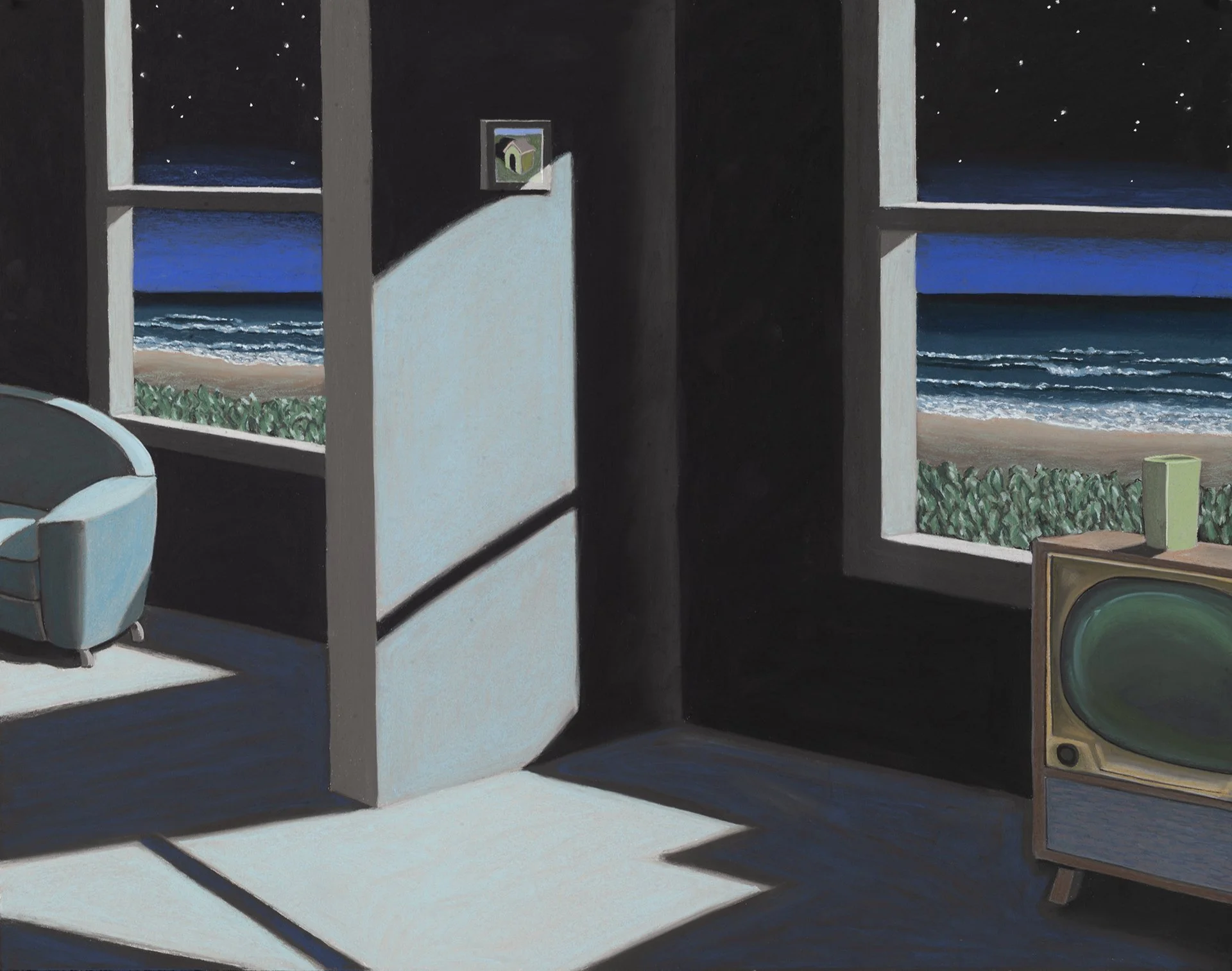 I'm sorry, I didn't mean to leave you alone (32 x 40")