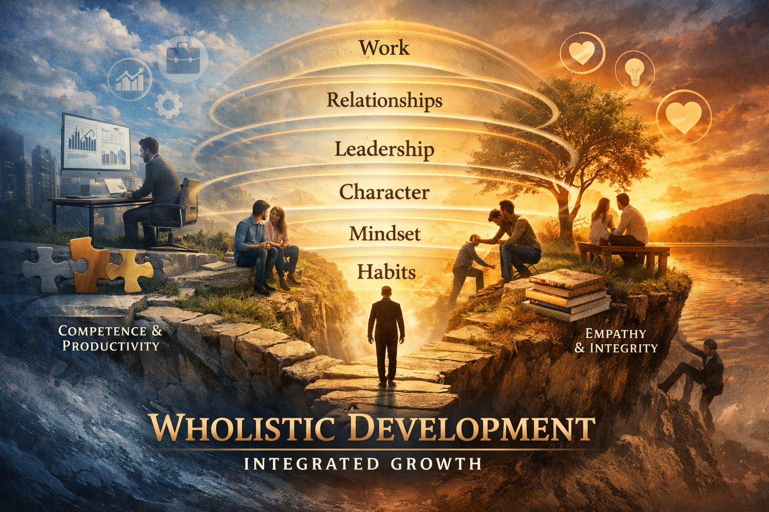 What if growth was never meant to be compartmentalized?