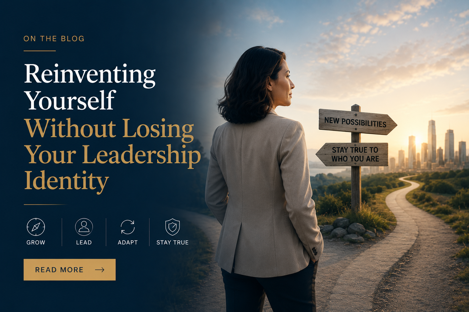 Reinventing Yourself Without Losing Your Leadership Identity