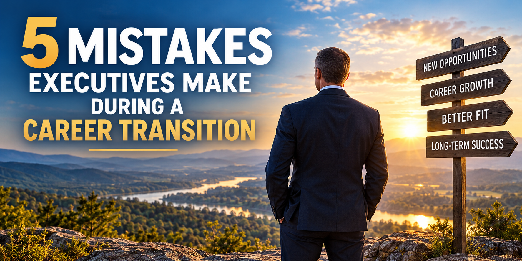 5 Mistakes Executives Make During a Career Transition